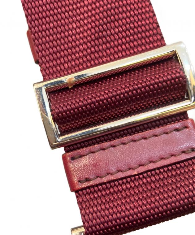 中古・古着通販】PRADA (プラダ) ショルダーバッグ ボルドー｜ブランド