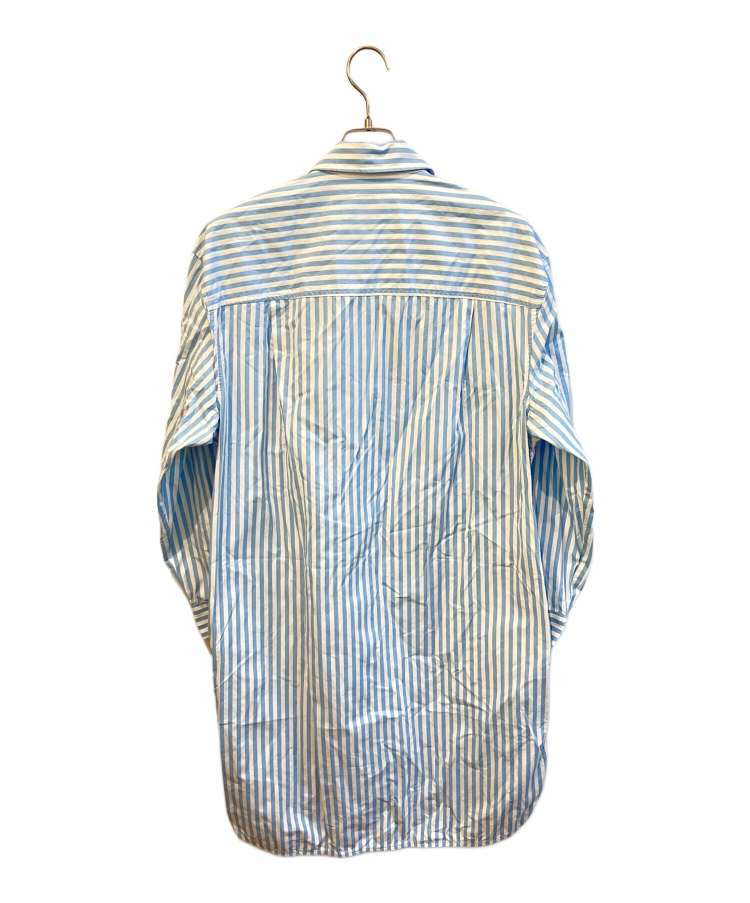 中古・古着通販】DIESEL (ディーゼル) ストライプシャツワンピース