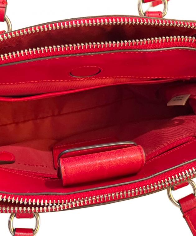 未使用　コーチ/COACH 2wayバッグ　US製赤色 中古・古着通販】COACH (コーチ) 2WAYバッグ 36905 シグネチャー