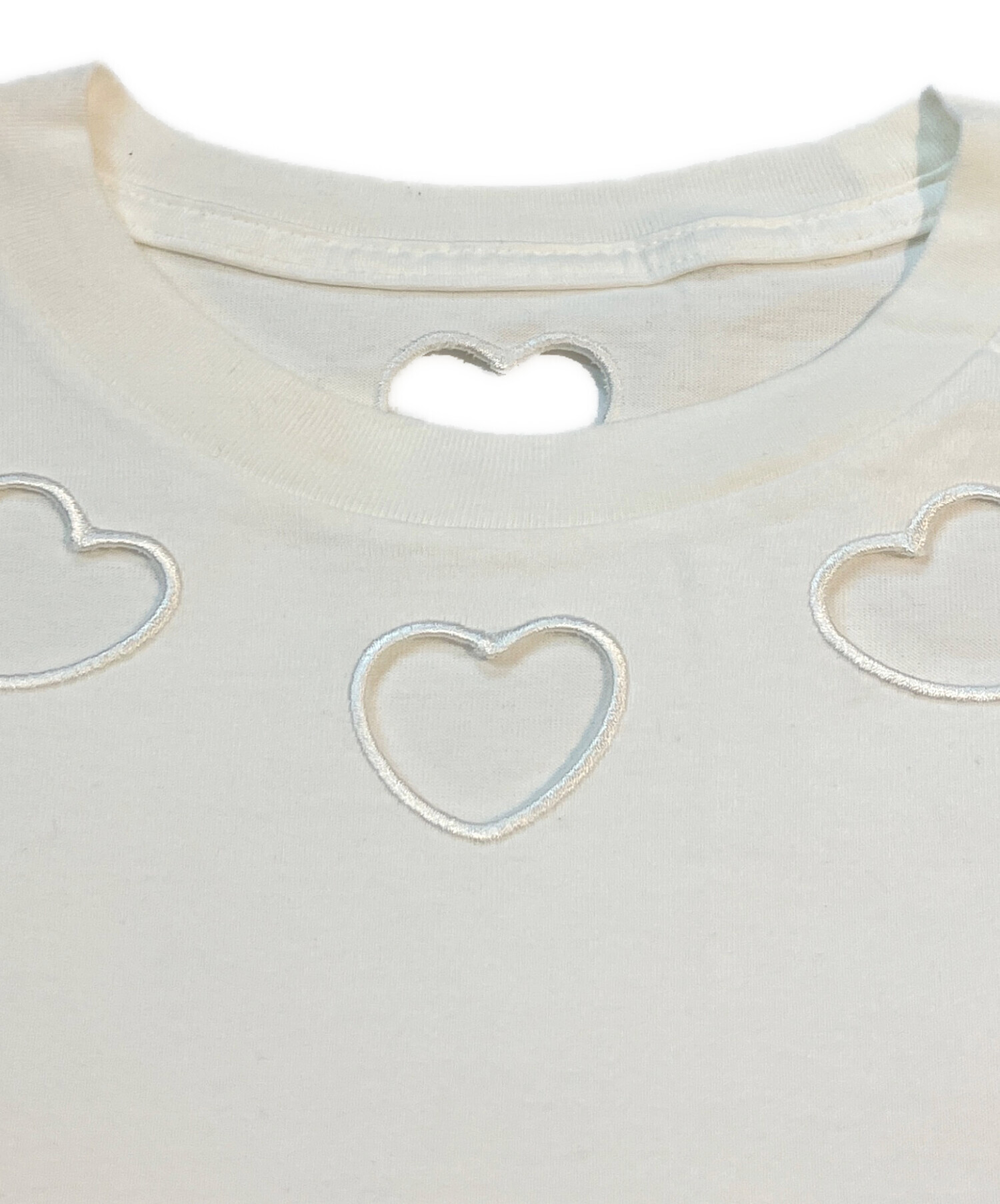 中古・古着通販】Gypsohila (ジプソフィア) Heart Tee ホワイト サイズ