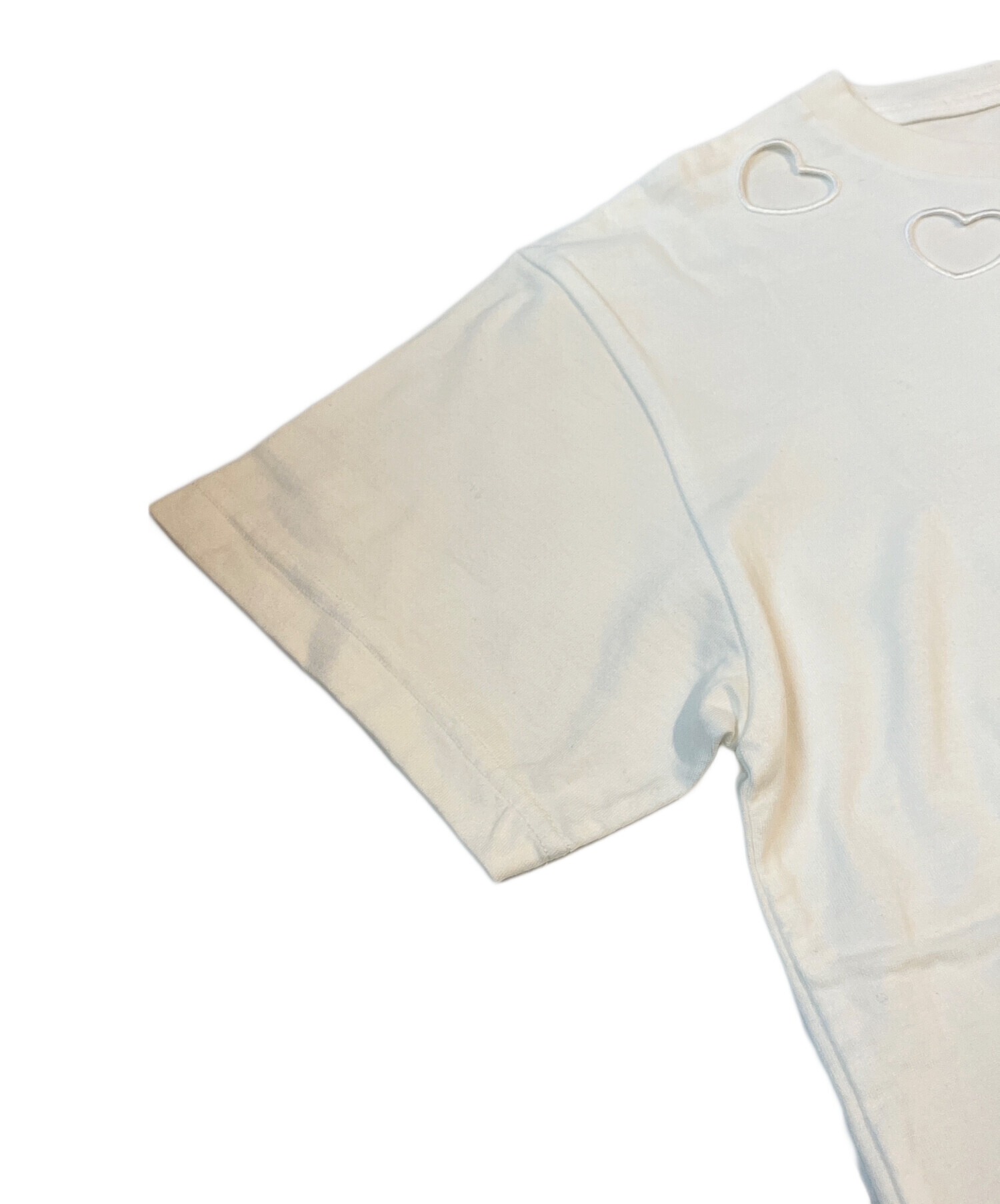 中古・古着通販】Gypsohila (ジプソフィア) Heart Tee ホワイト サイズ