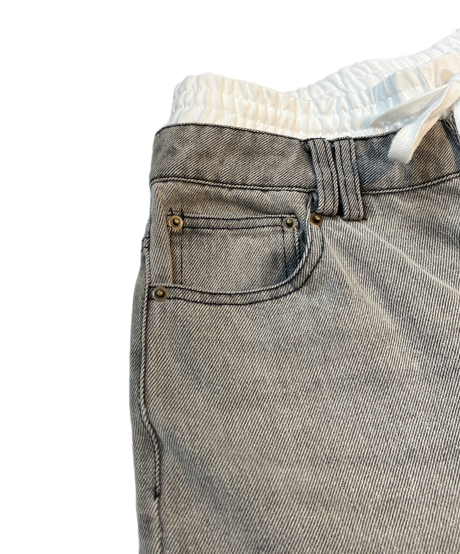 中古・古着通販】Bibiy. (ビビィ) JULIET DOUBLE WAIST DENIM B41