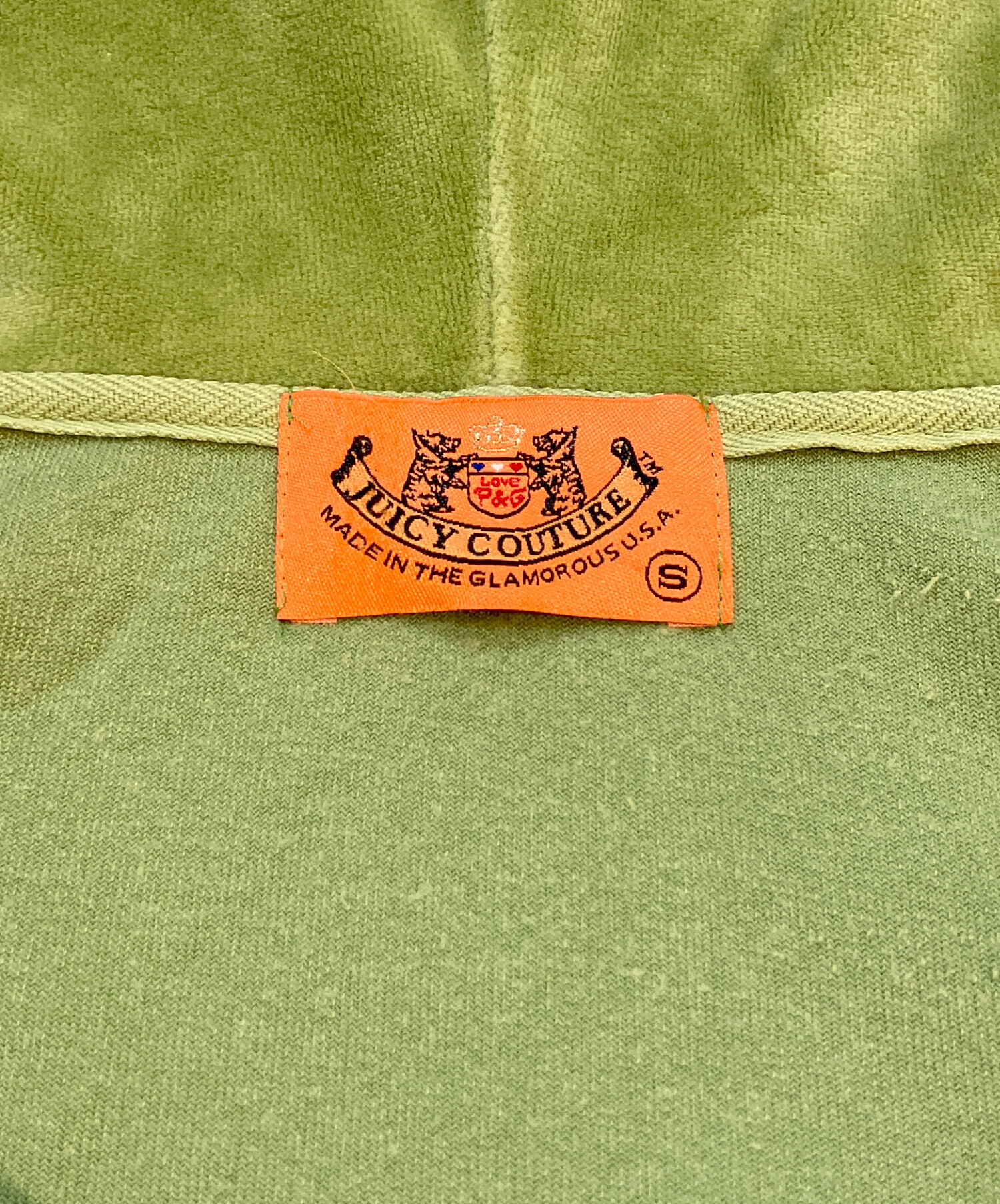 JUICY COUTURE ジューシークチュール ベロアファートラックパーカー JUICY COUTURE ジューシークチュール ベロアファートラックパーカー