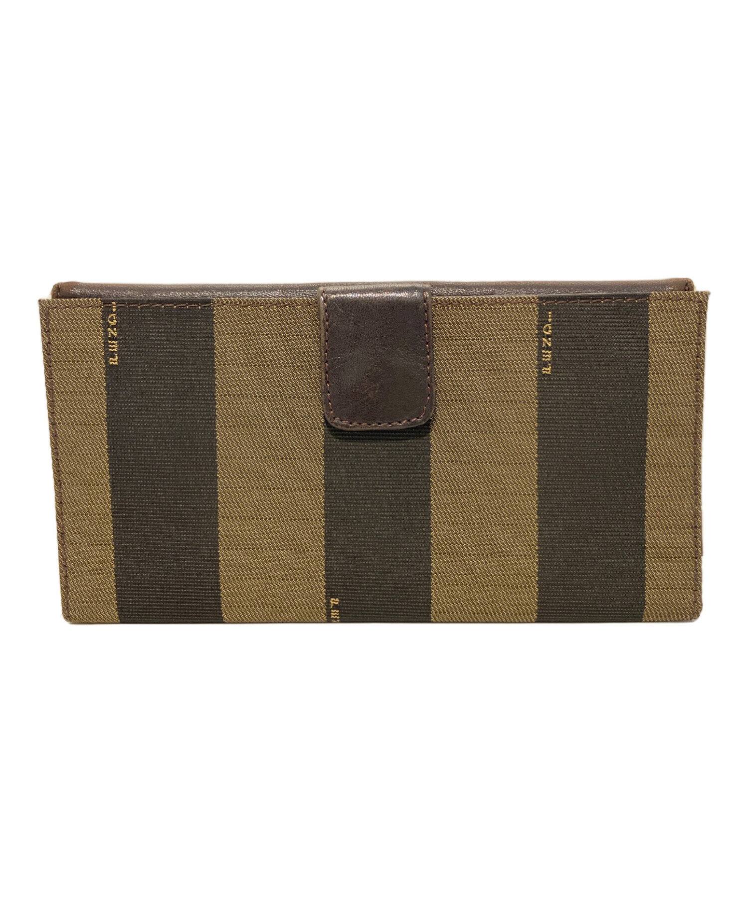 中古・古着通販】FENDI (フェンディ) 長財布 ブラウン｜ブランド・古着