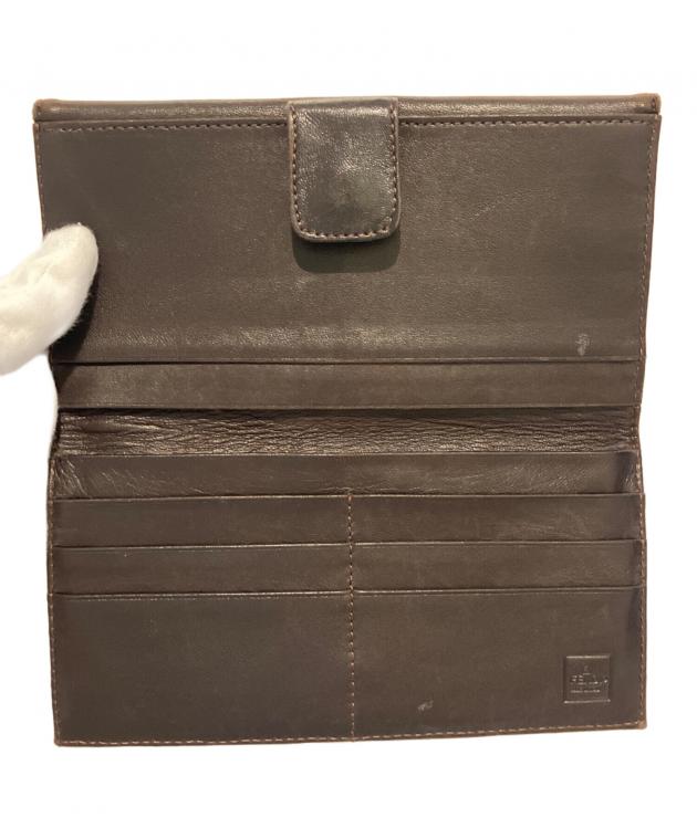 中古・古着通販】FENDI (フェンディ) 長財布 ブラウン｜ブランド・古着