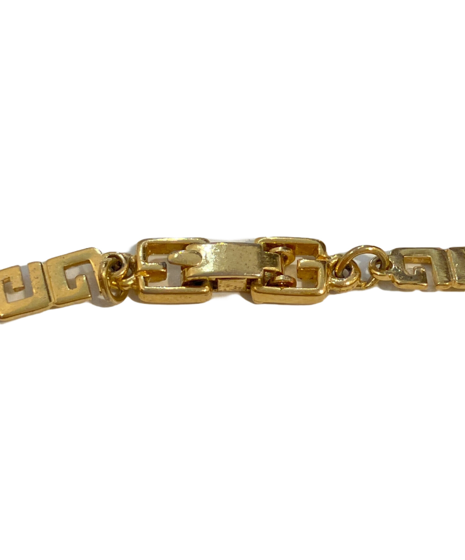 中古・古着通販】GIVENCHY (ジバンシィ) Gロゴブレスレット ゴールド