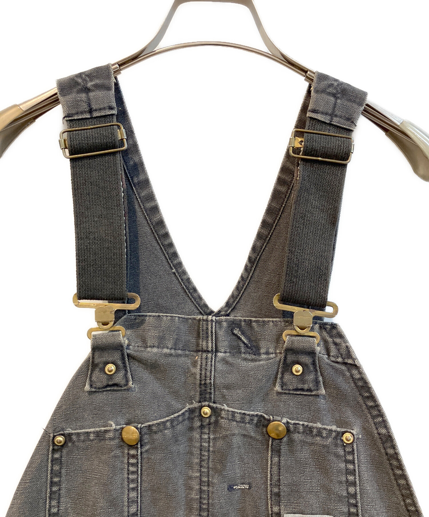 中古・古着通販】CarHartt (カーハート) ダブルニーオーバーオール