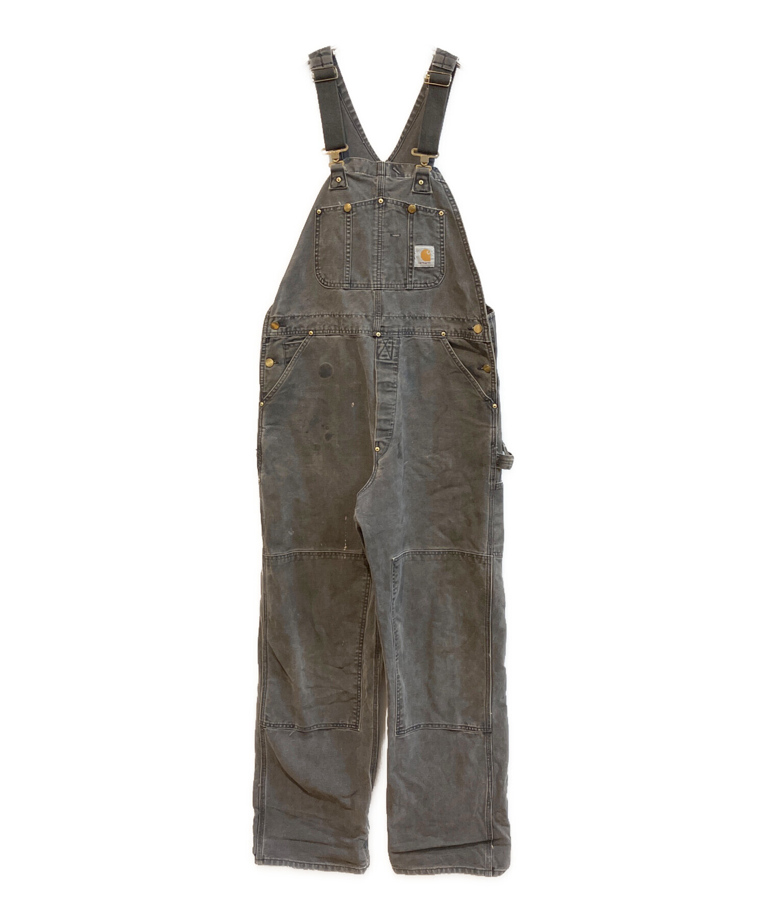 中古・古着通販】CarHartt (カーハート) ダブルニーオーバーオール