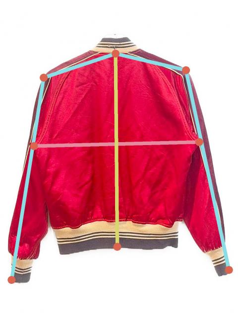 中古・古着通販】STYLE EYES (スタイルアイズ) スカジャン レッド
