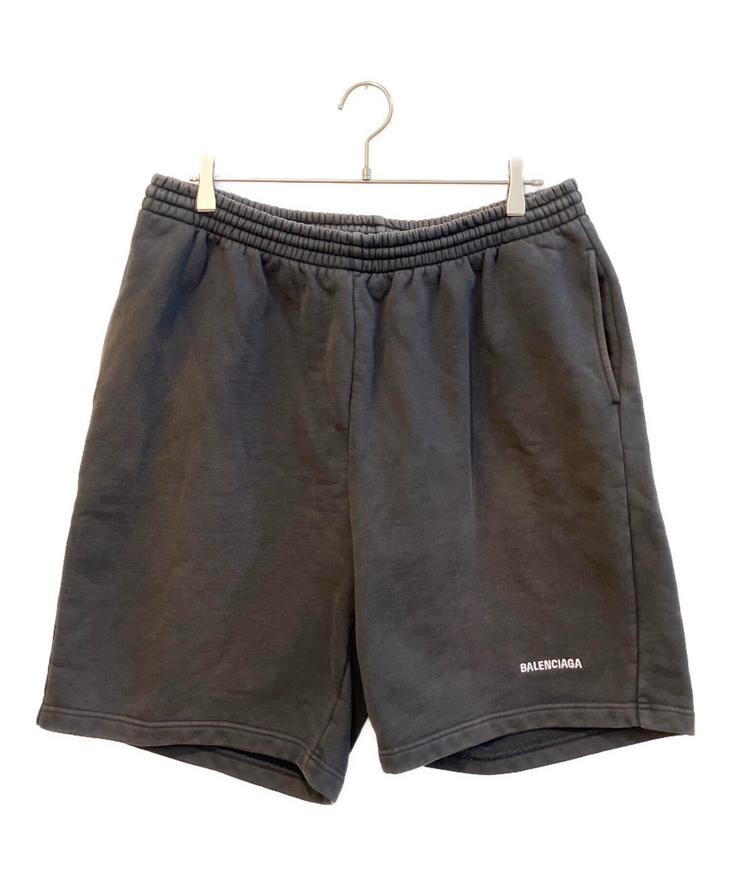 中古・古着通販】BALENCIAGA (バレンシアガ) Logo Embroidered Shorts