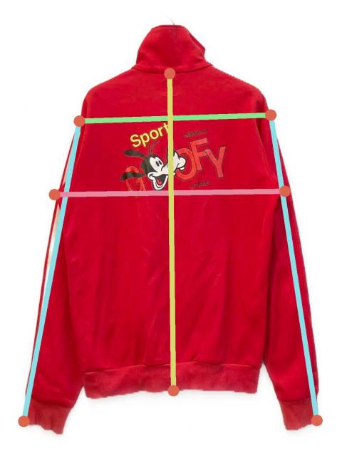 中古・古着通販】adidas (アディダス) トラックジャケット レッド