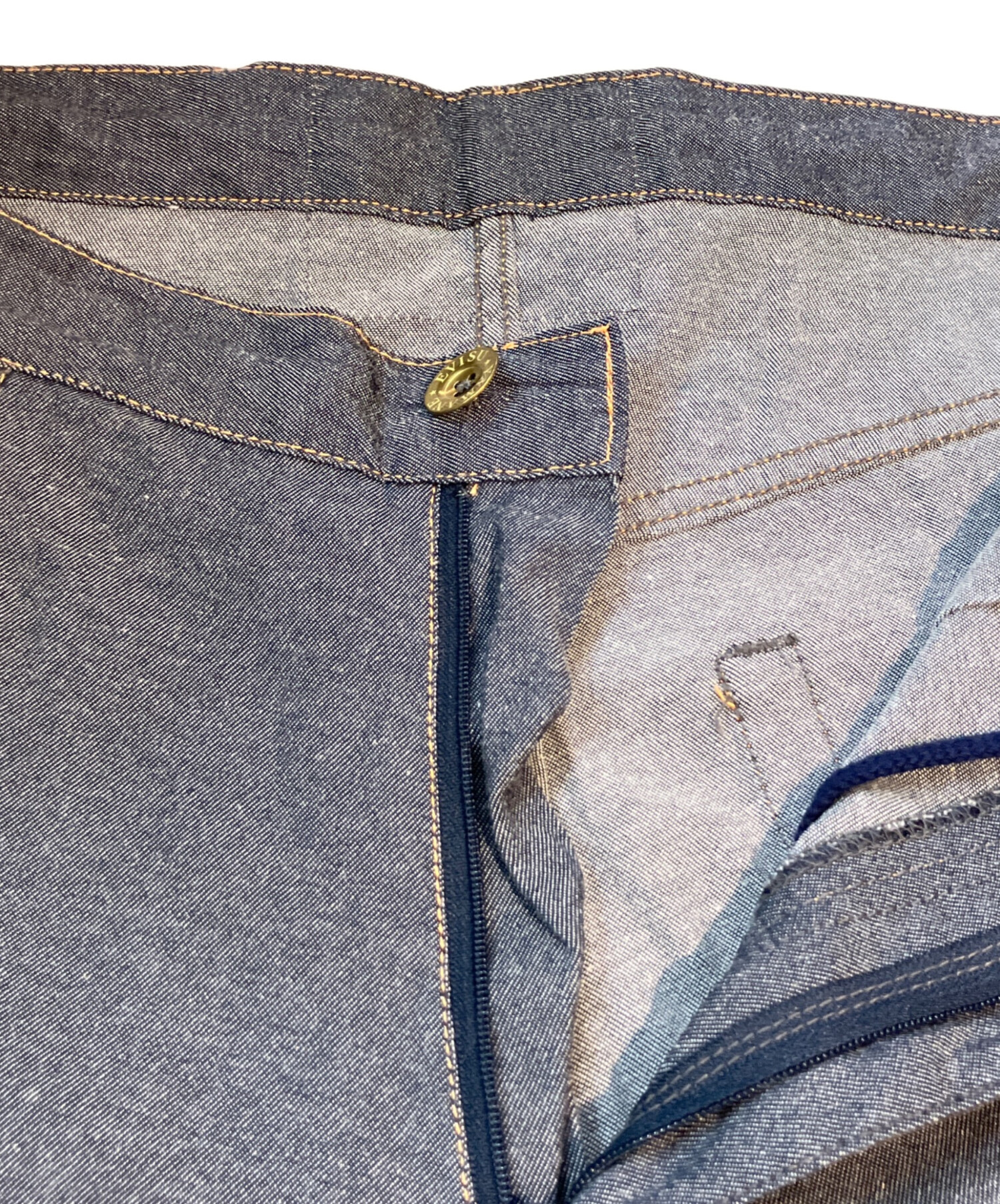 中古・古着通販】EVISU (エヴィス) ハーフパンツ インディゴ サイズ:36