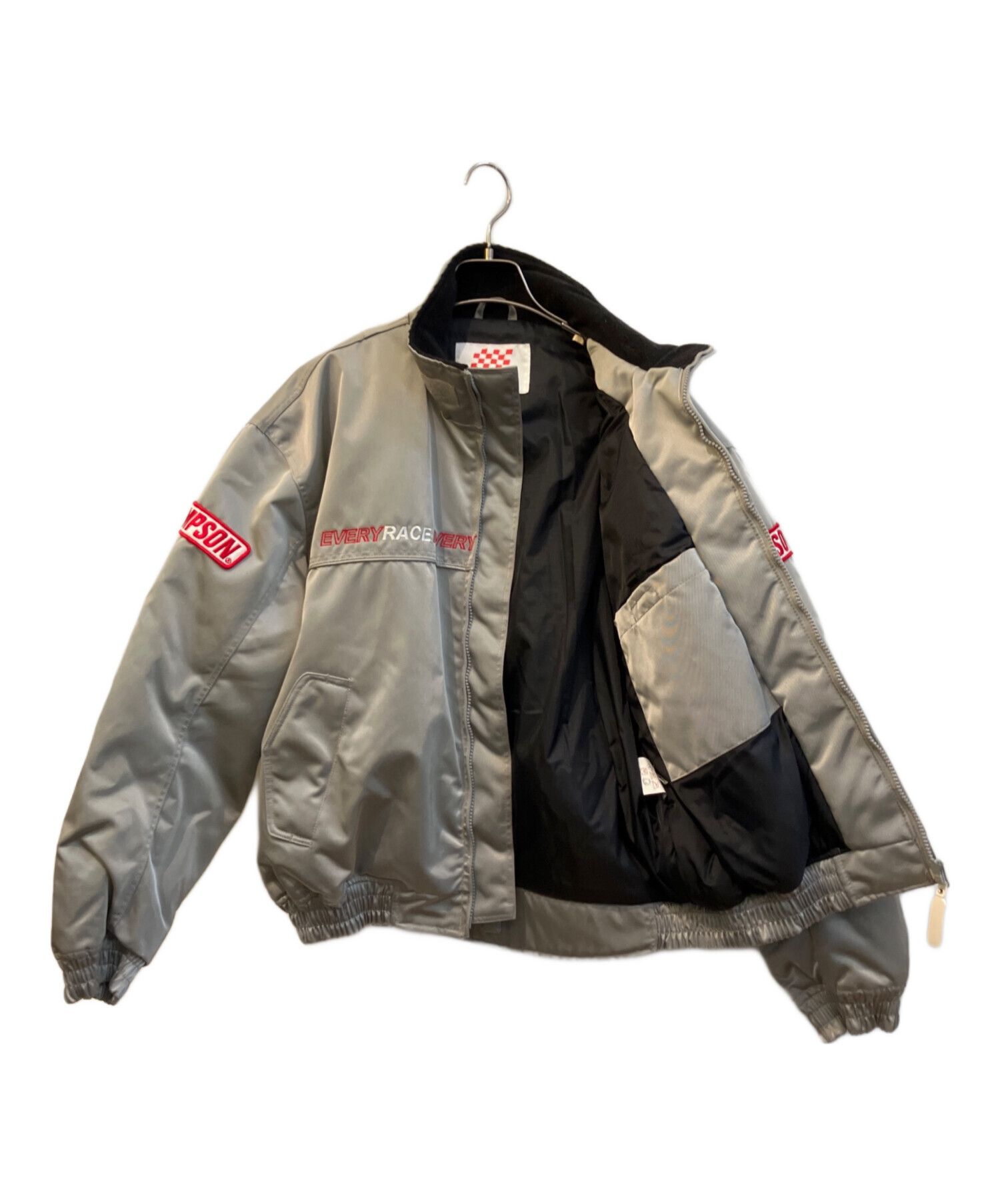 中古・古着通販】SIMPSON (シンプソン) レーシングジャケット シルバー