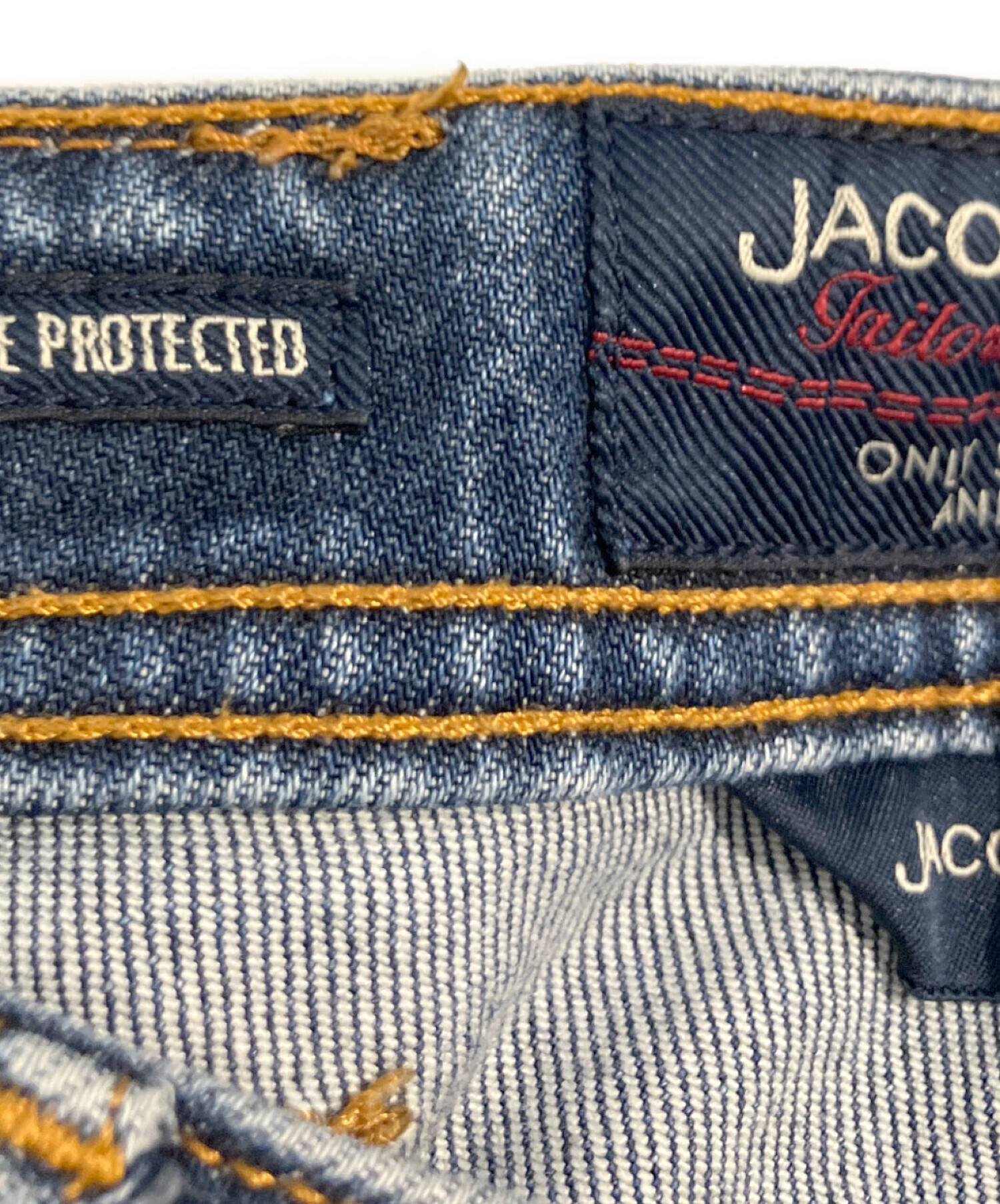 中古・古着通販】JACOB COHEN (ヤコブコーエン) ハラコパッチデニム 