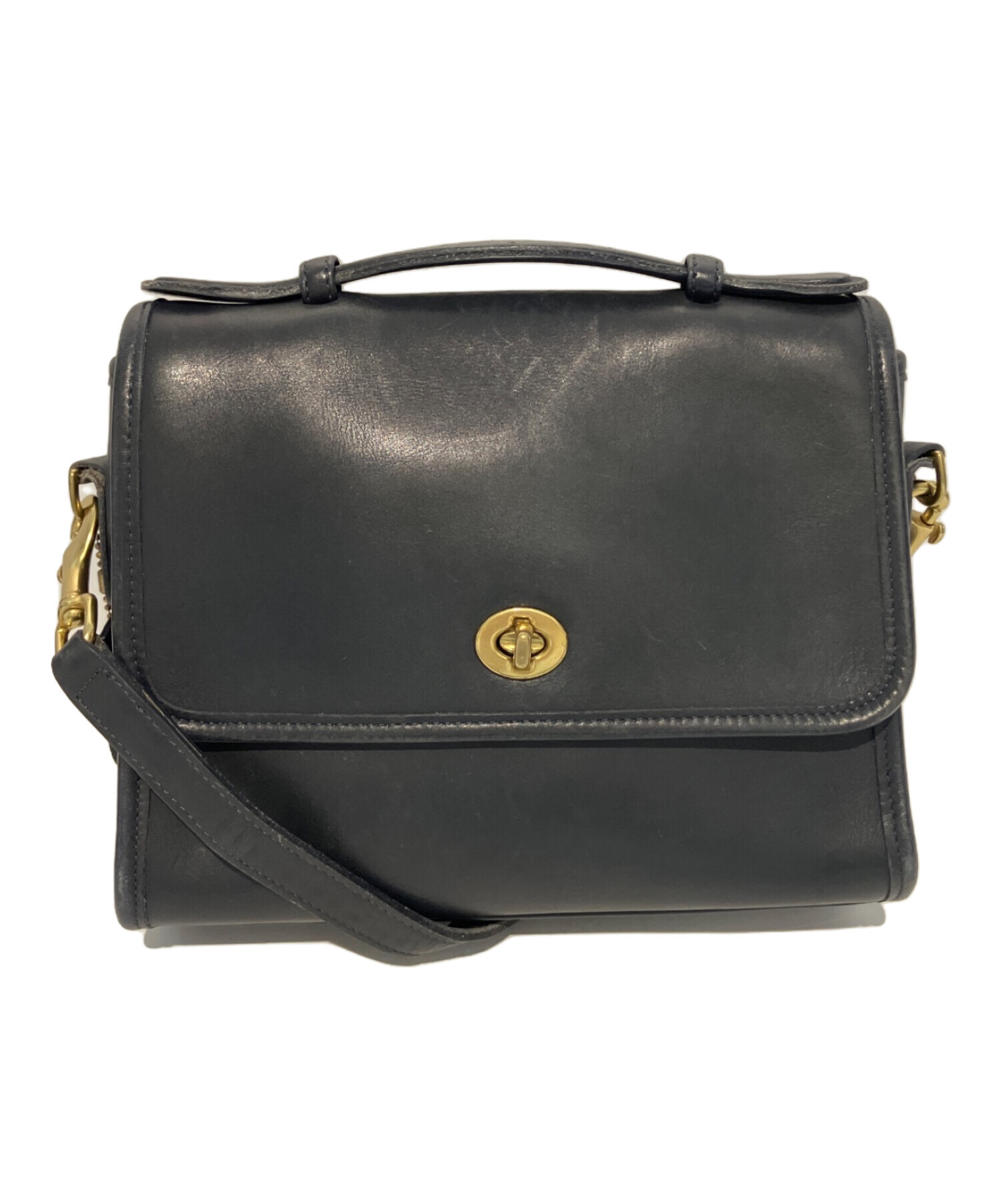 中古・古着通販】COACH (コーチ) ターンロックフラップショルダー