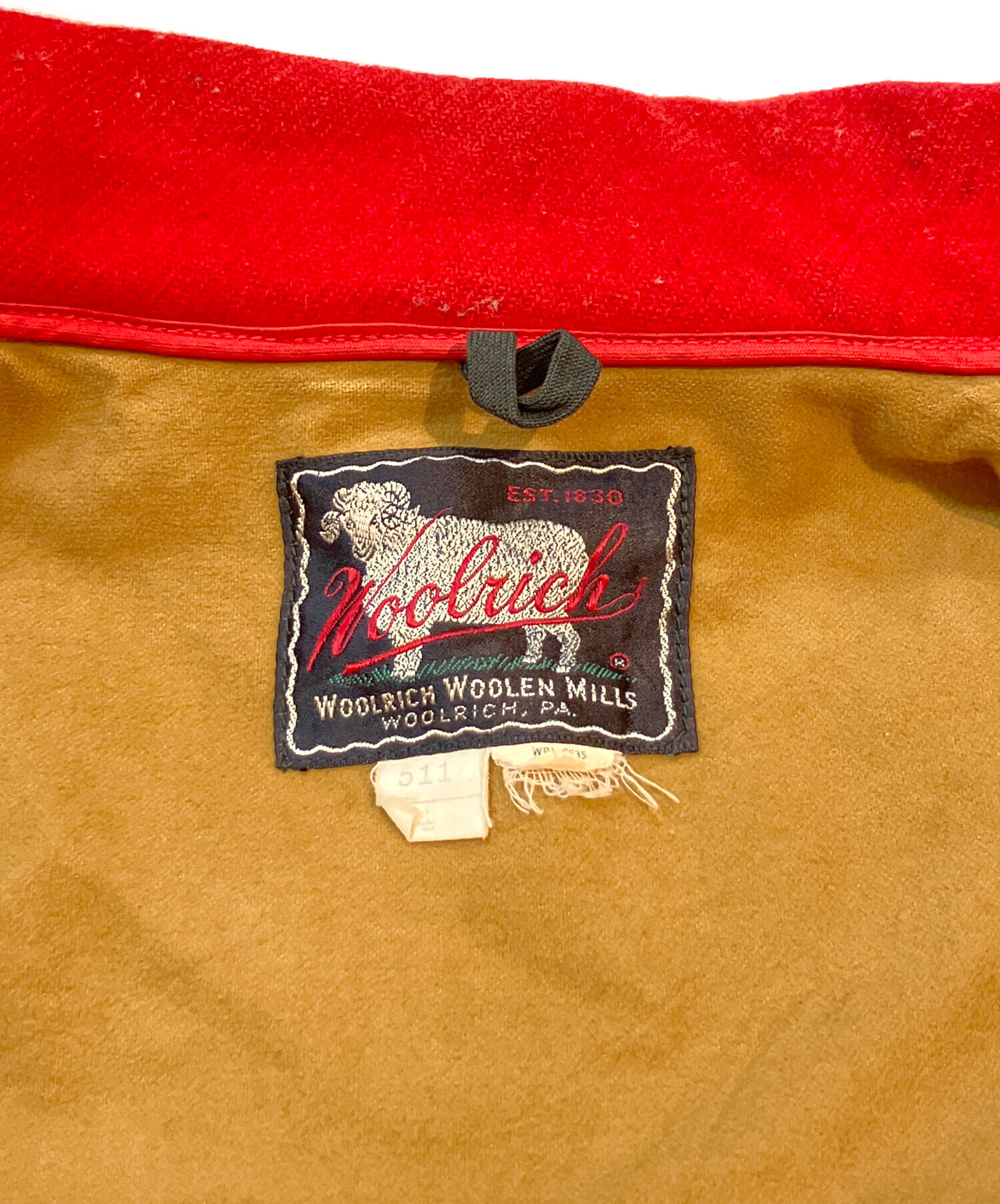 中古・古着通販】WOOLRICH (ウールリッチ) 60'Sウールハンティング
