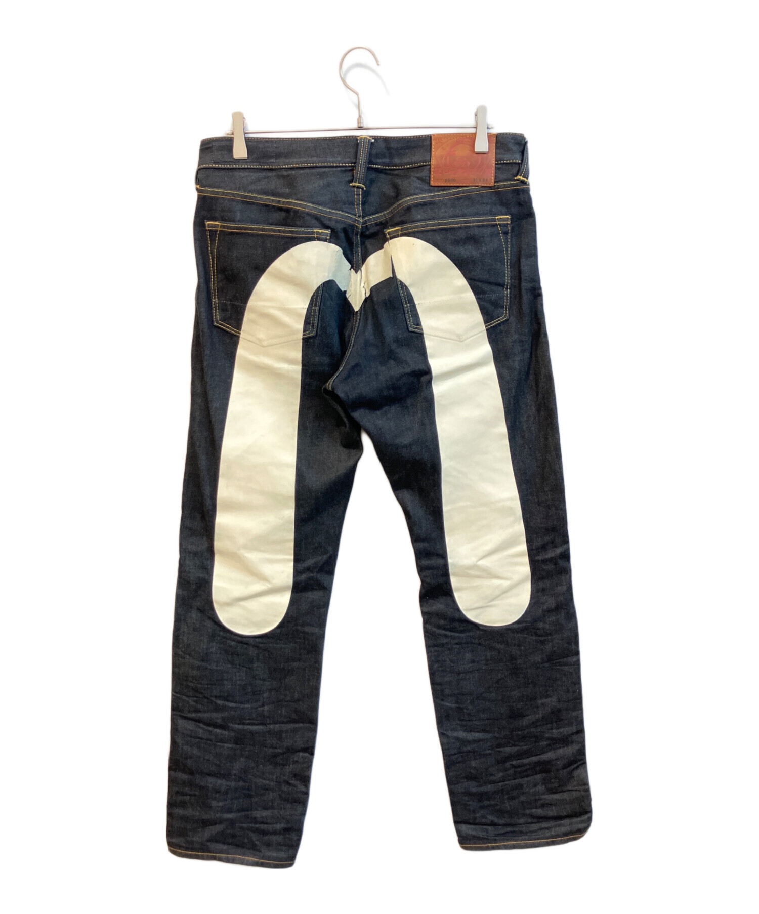 中古・古着通販】EVISU (エヴィス) 大黒カモメプリントデニムパンツ