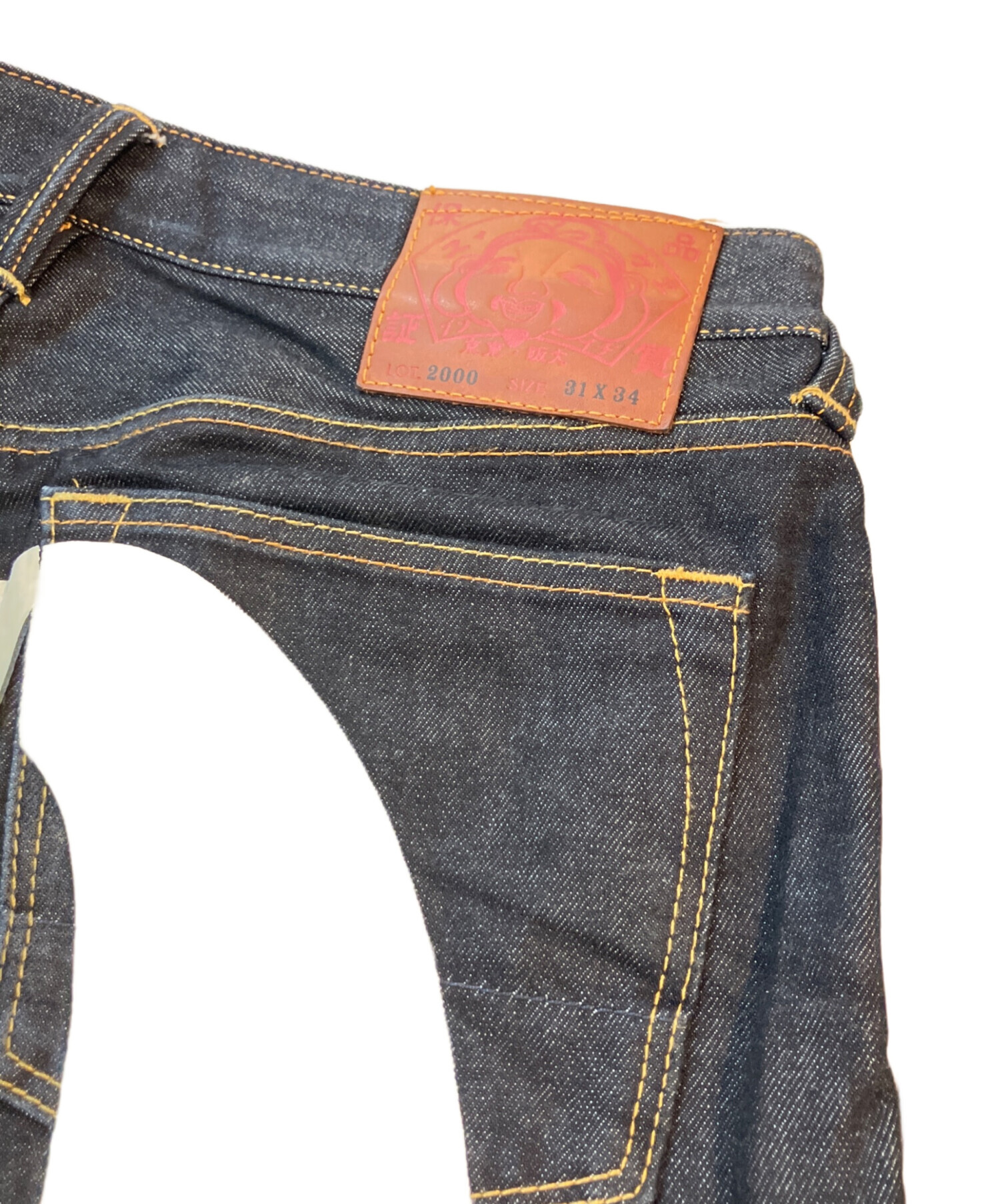 中古・古着通販】EVISU (エヴィス) 大黒カモメプリントデニムパンツ