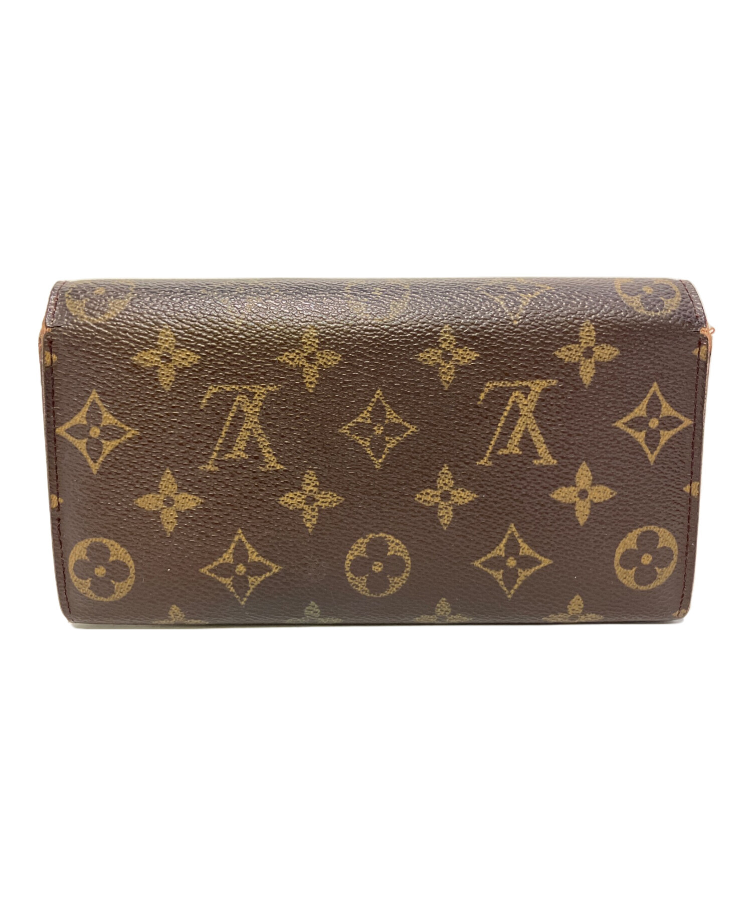 中古・古着通販】LOUIS VUITTON (ルイ ヴィトン) 長財布 ブラウン