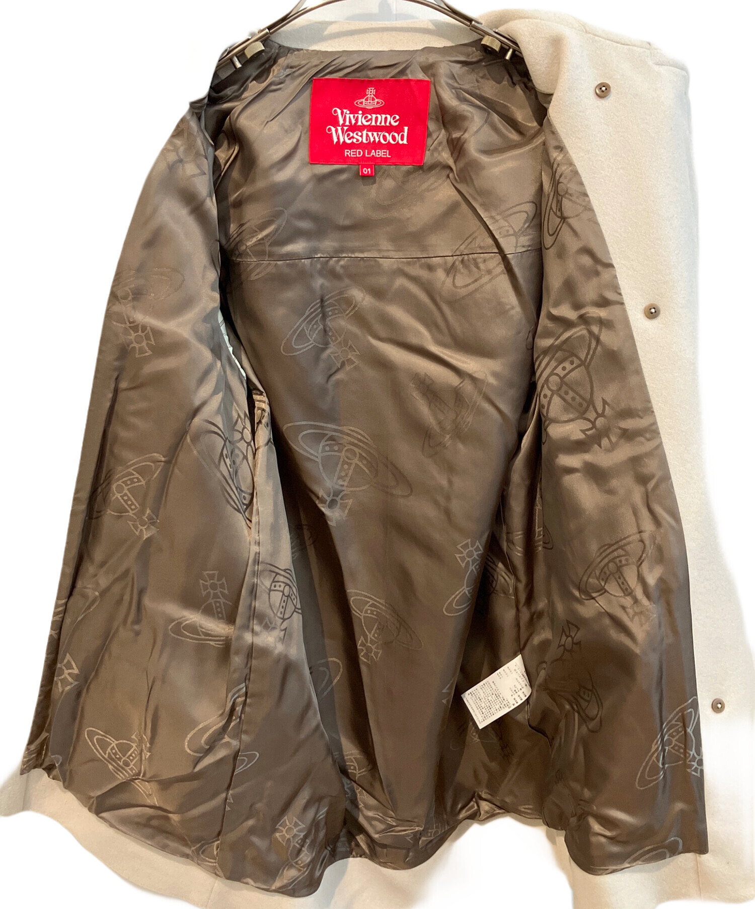 Vivienne Westwood RED LABEL ベージュコート サイズ1 中古・古着通販】Vivienne Westwood RED LABEL (ヴィヴィアンウエスト