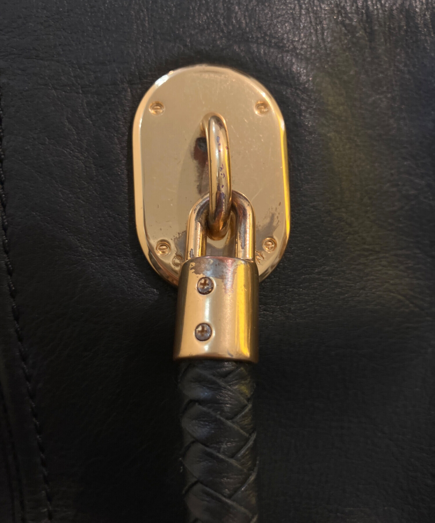 中古・古着通販】COLE HAAN (コールハーン) レザーハンドバッグ