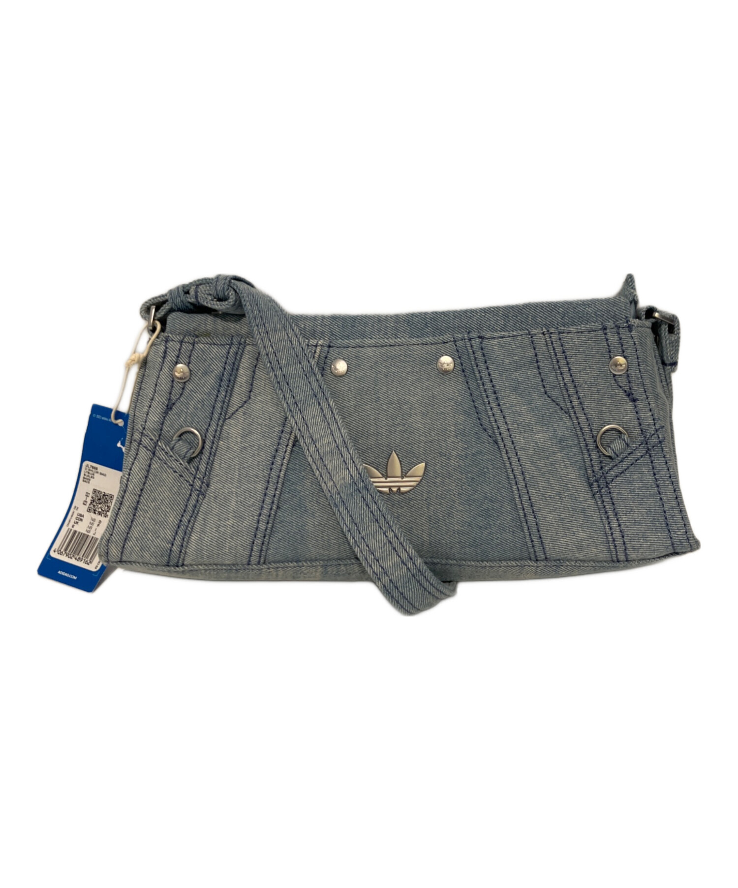 中古・古着通販】adidas (アディダス) ショルダーバッグ/DENIM