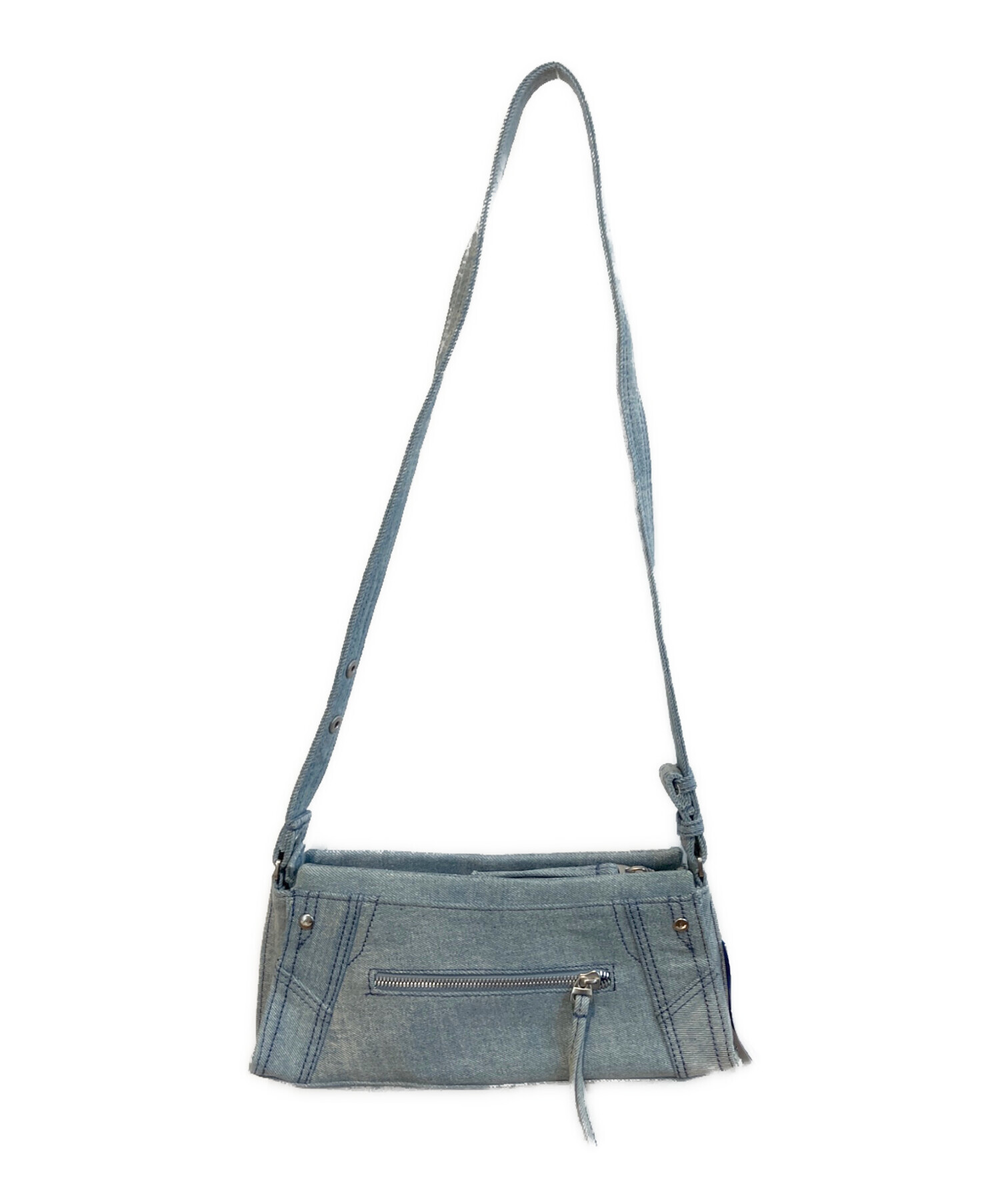 中古・古着通販】adidas (アディダス) ショルダーバッグ/DENIM