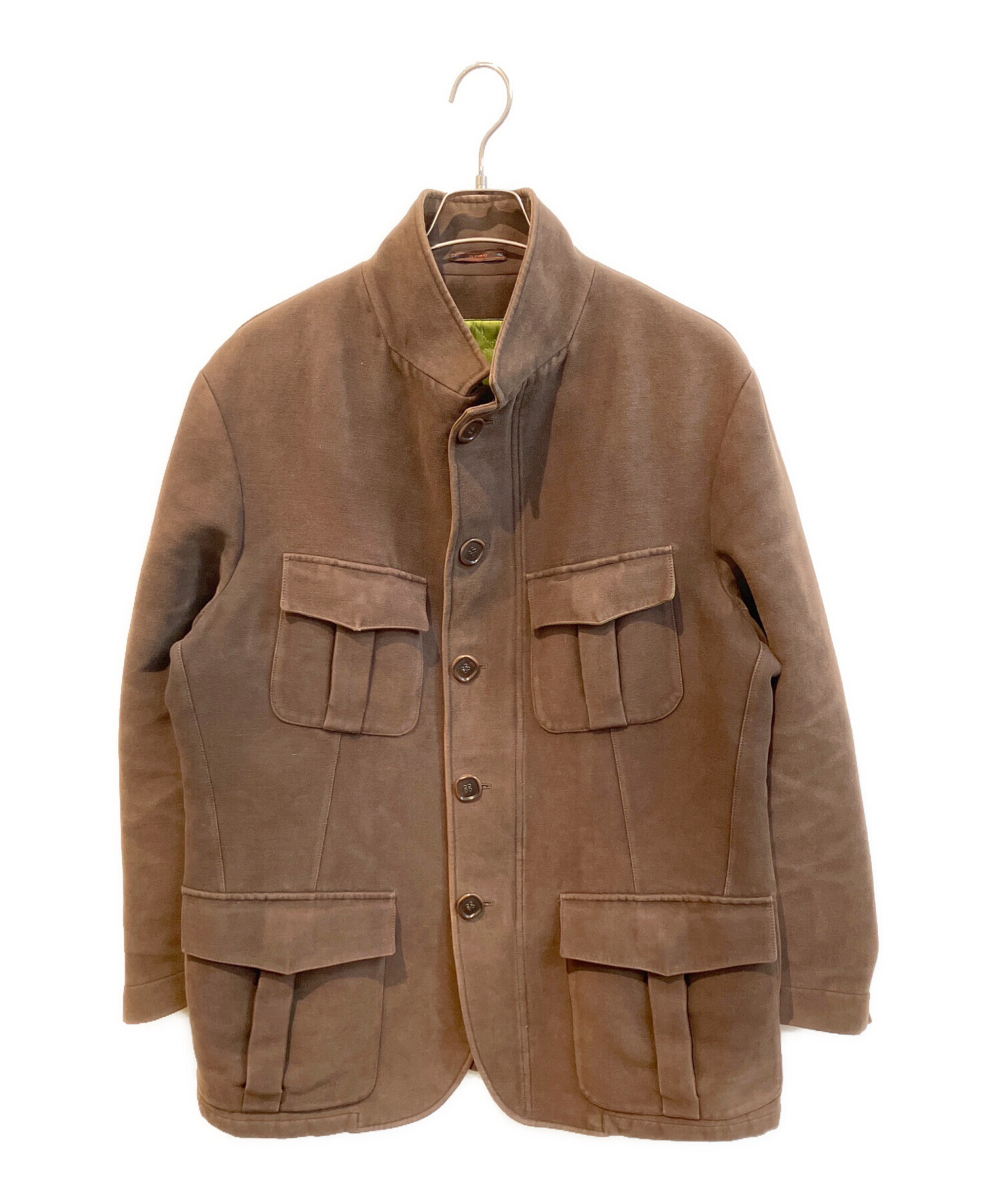 中古・古着通販】ETRO (エトロ) サファリジャケット ブラウン サイズ