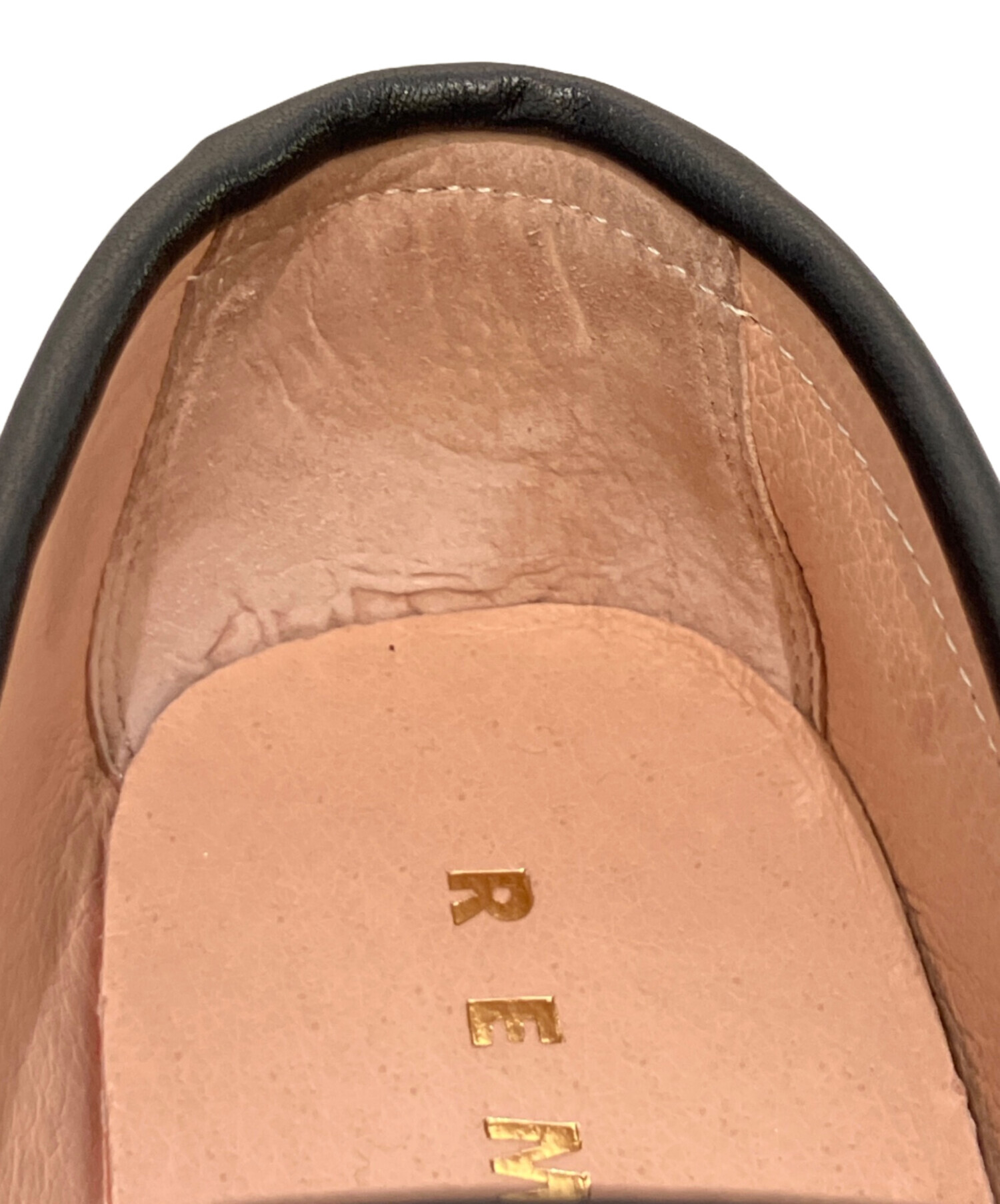 中古・古着通販】REMME (レメ) ローファー ブラック サイズ:23.5