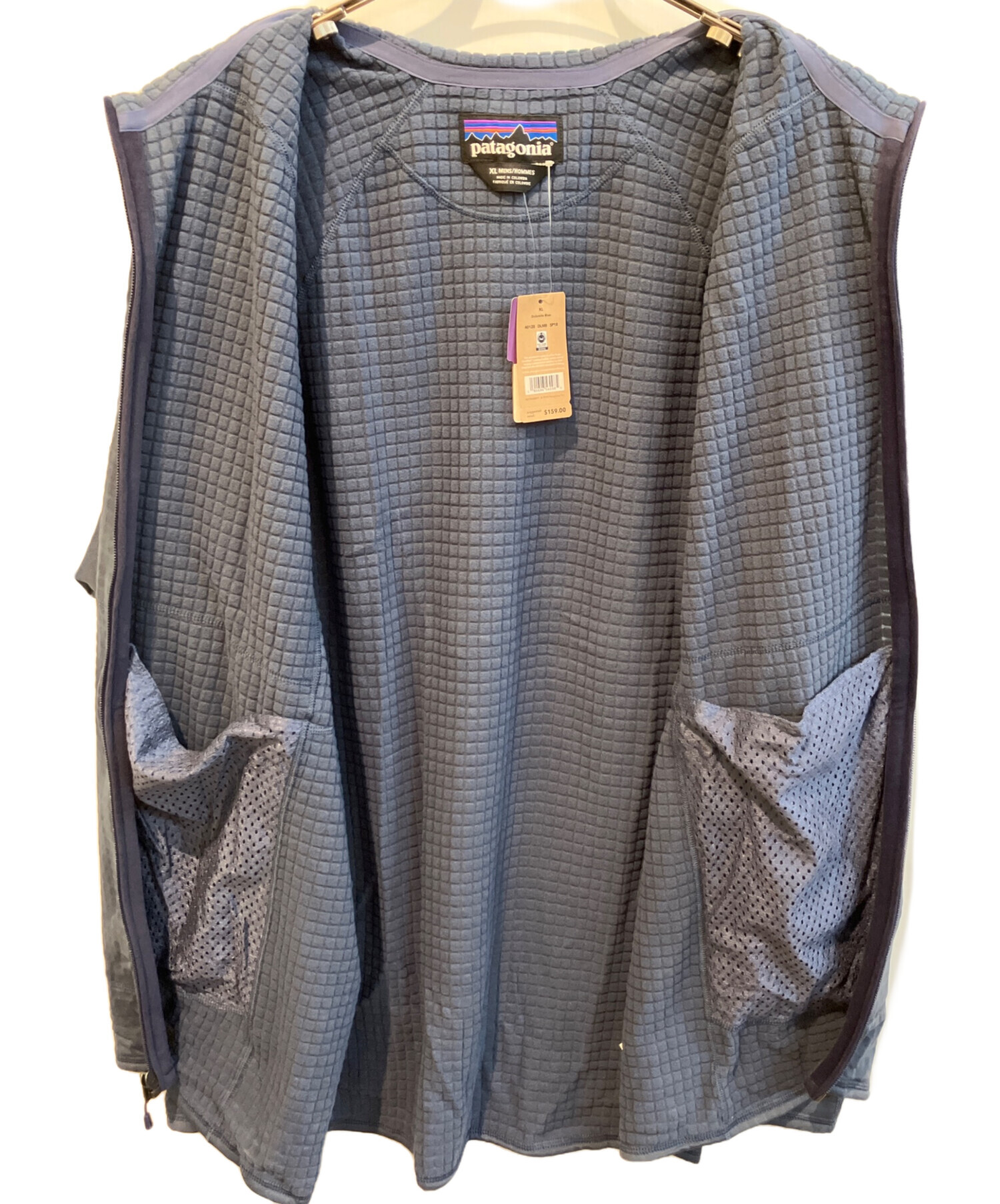 中古・古着通販】Patagonia (パタゴニア) R-1 FULL-ZIP JKT ネイビー