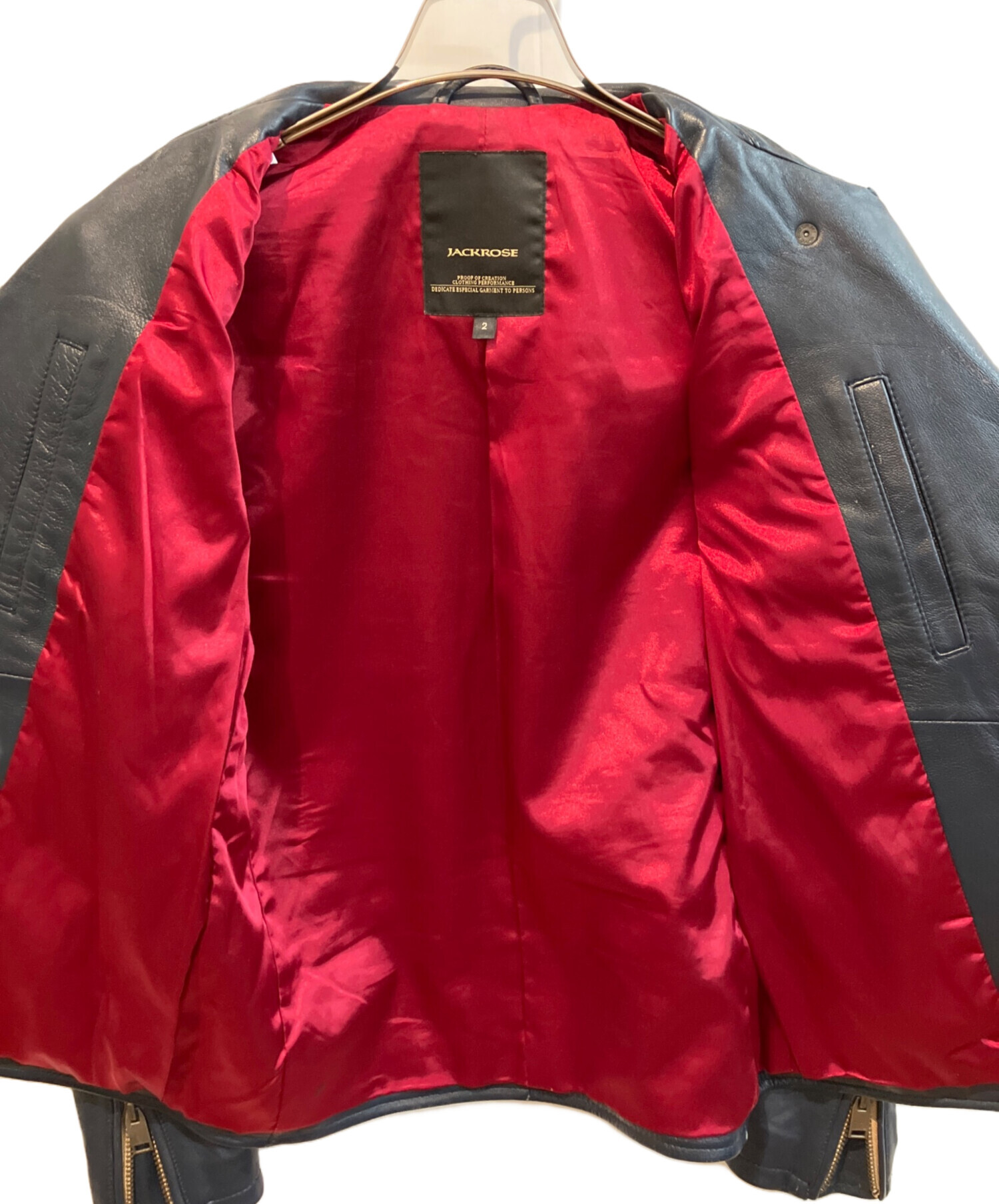 中古・古着通販】JACKROSE (ジャックローズ) ダブルライダース