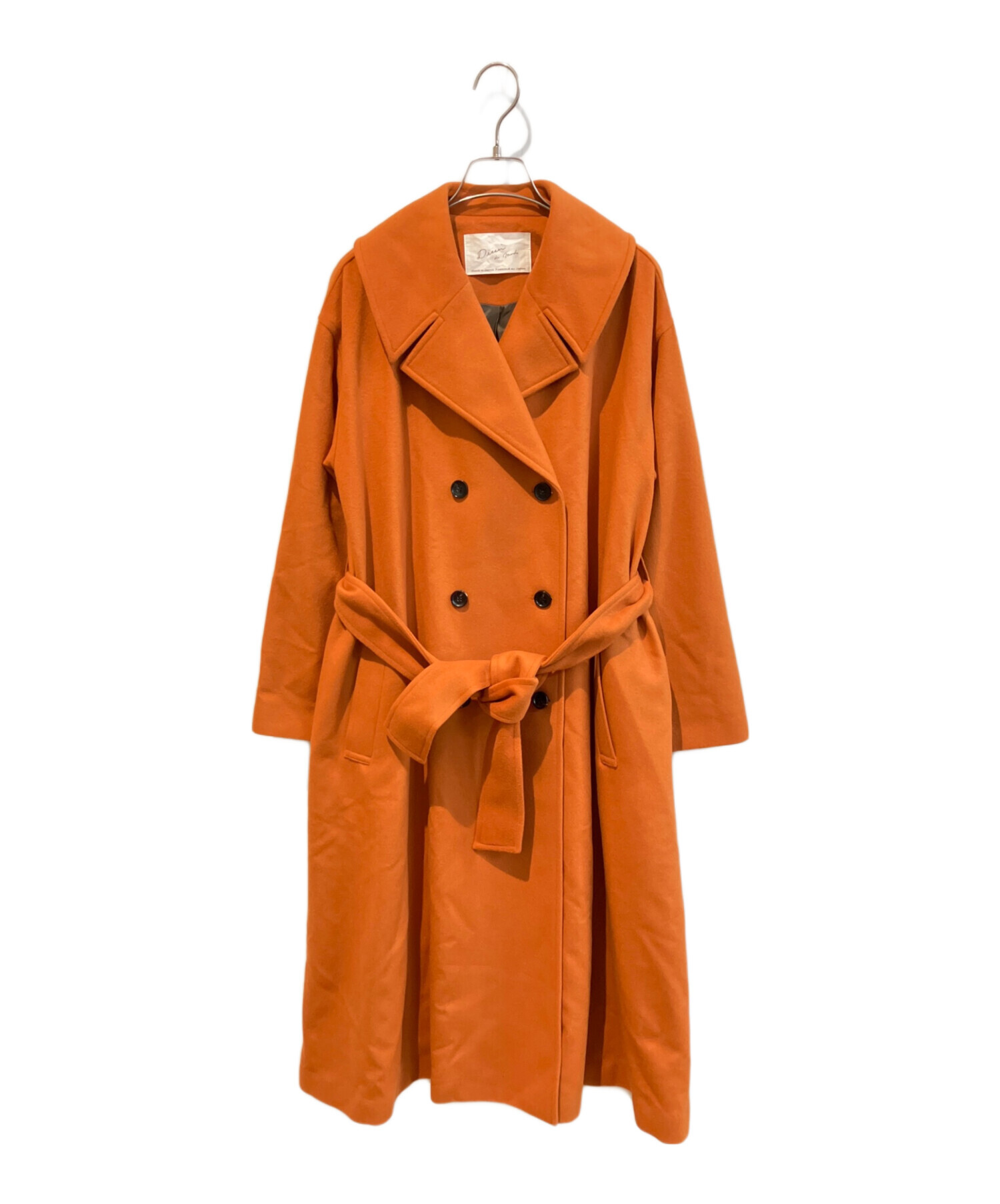 中古・古着通販】dessin de mode (デッサンデモード) ウールコート 中古・古着通販】dessin de mode (デッサンデモード) ウールコート
