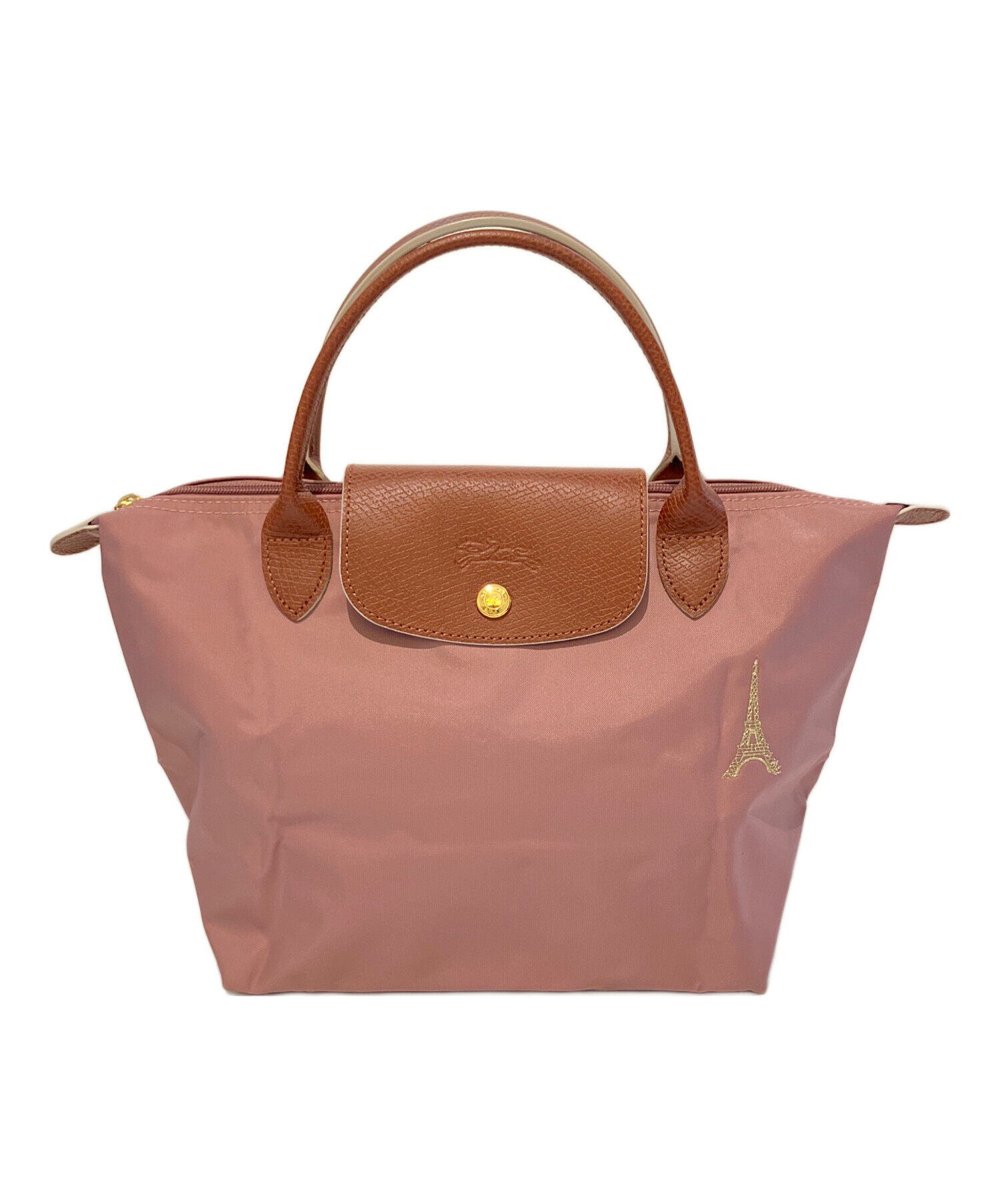 中古・古着通販】LONGCHAMP (ロンシャン) エッフェル塔ハンドバッグ