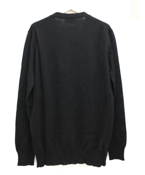 PRADA バージンウールカーディガン BLACK 中古・古着通販】PRADA (プラダ) バージンウールカーディガン ブラック