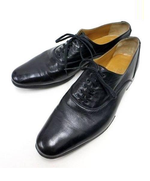 中古・古着通販】HERMES (エルメス) ドレスシューズ ブラック サイズ