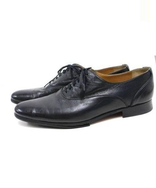 HERMES / ドレスシューズ/40/BLK 中古・古着通販】HERMES (エルメス) ドレスシューズ ブラック サイズ