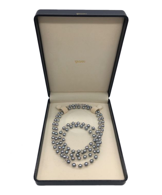 中古・古着通販】TASAKI (タサキ) パールヴァリエネックレス ブルー