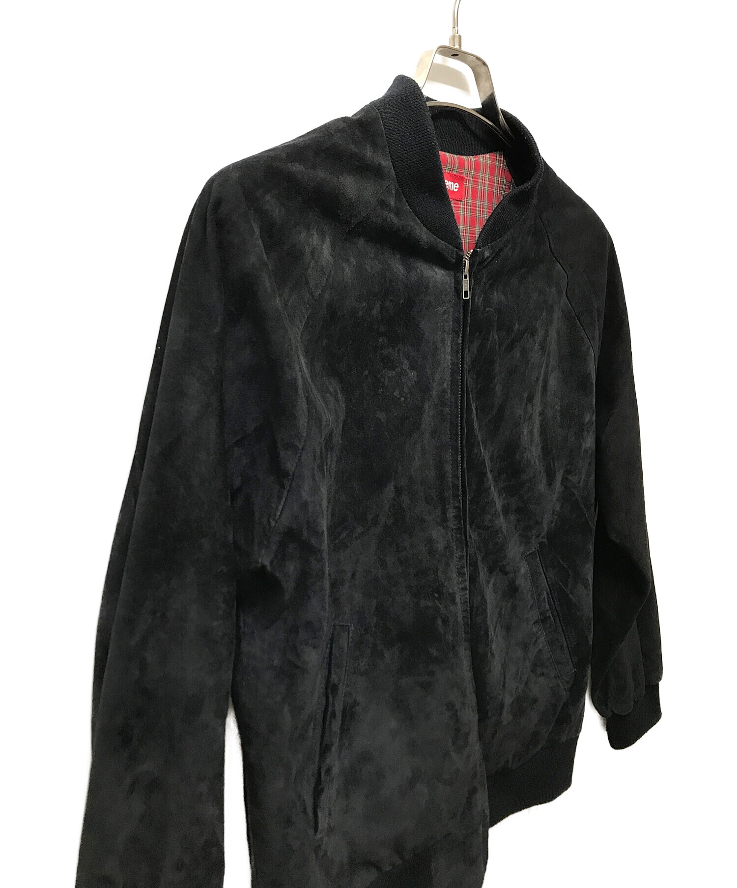 Supreme スエードジャケット M ブラック