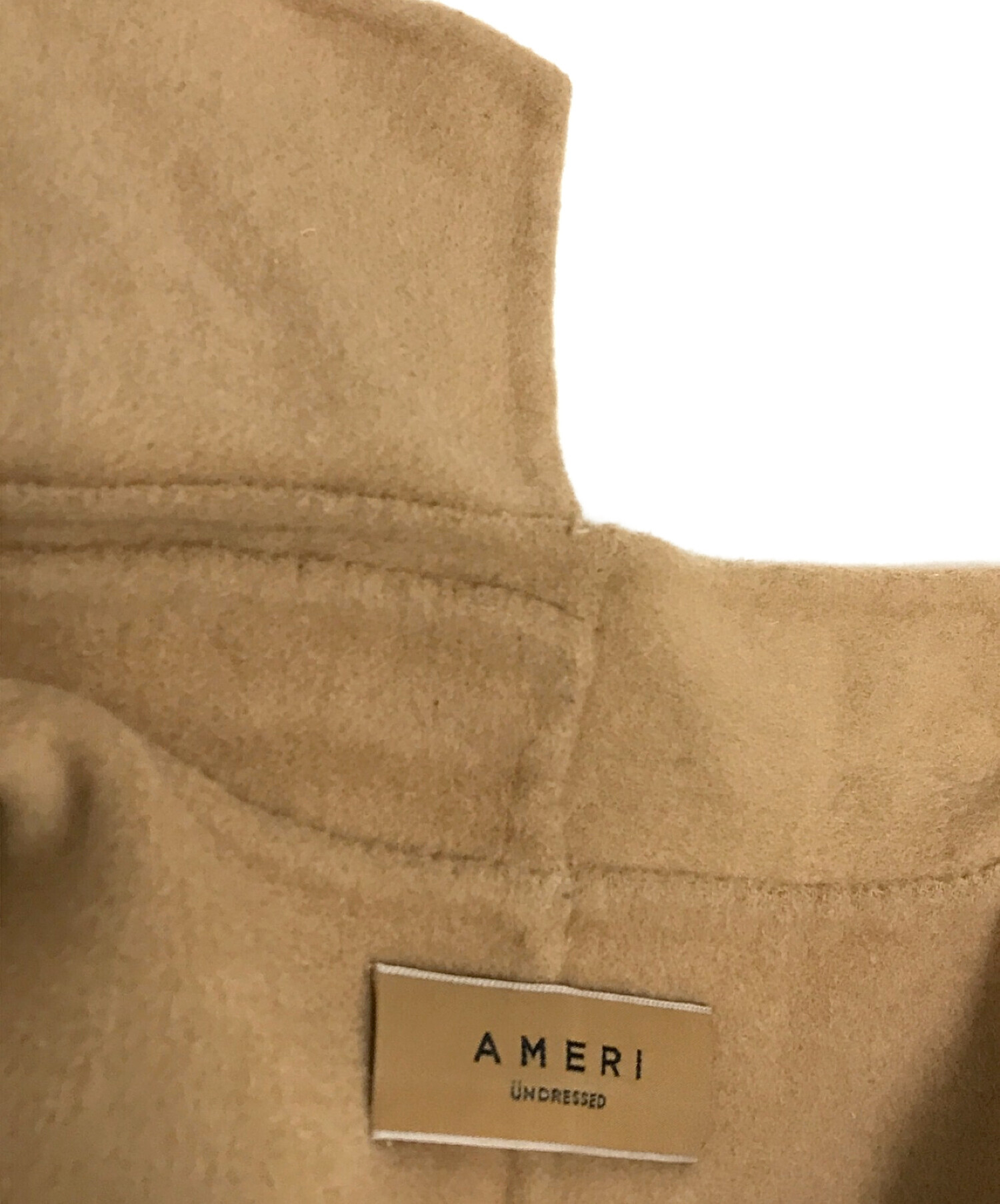 AMERI UNDRESSED FRILL COLLAR COAT