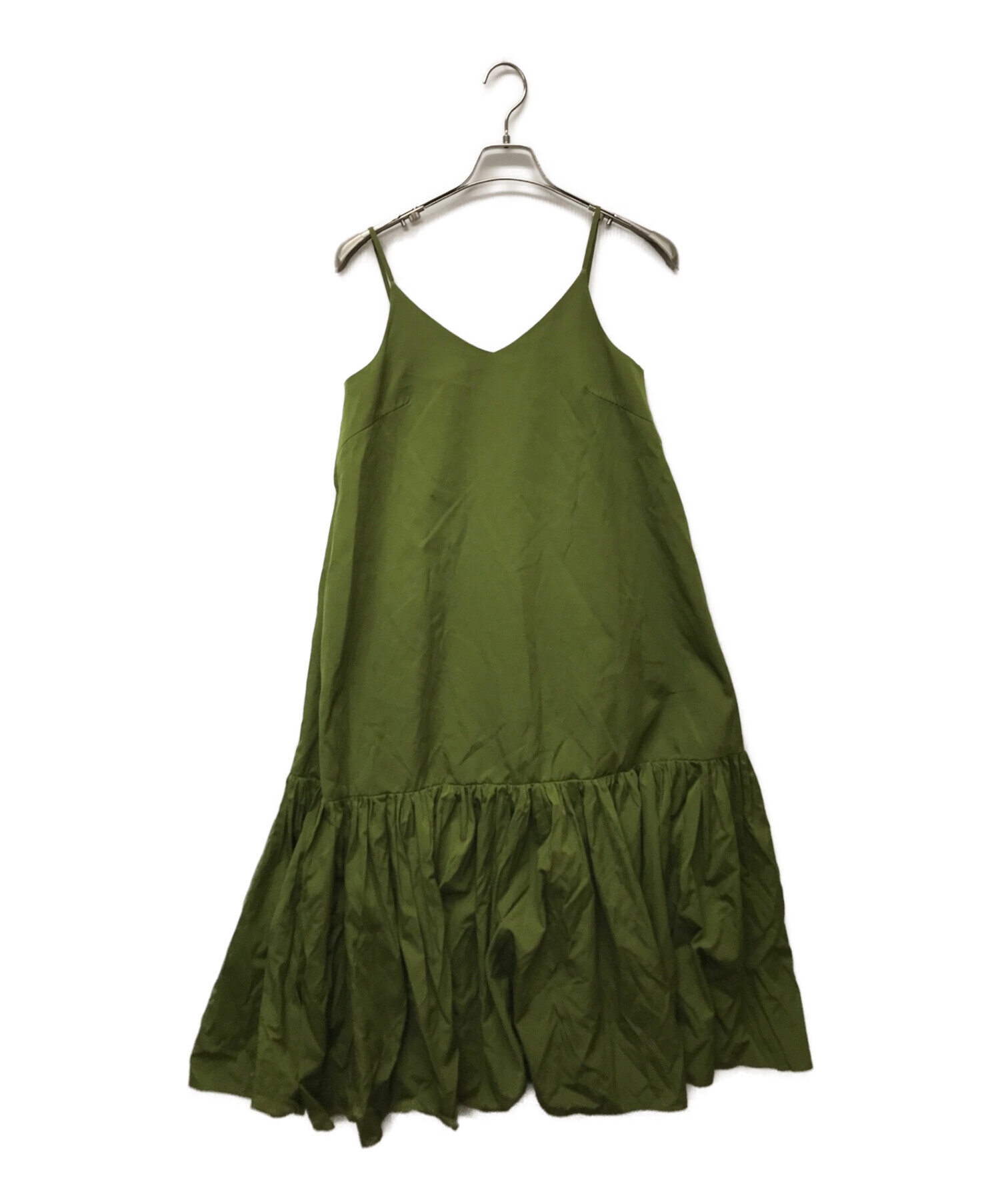 中古・古着通販】CLANE (クラネ) VOLUME GATHER CAMISOLE DRESS 
