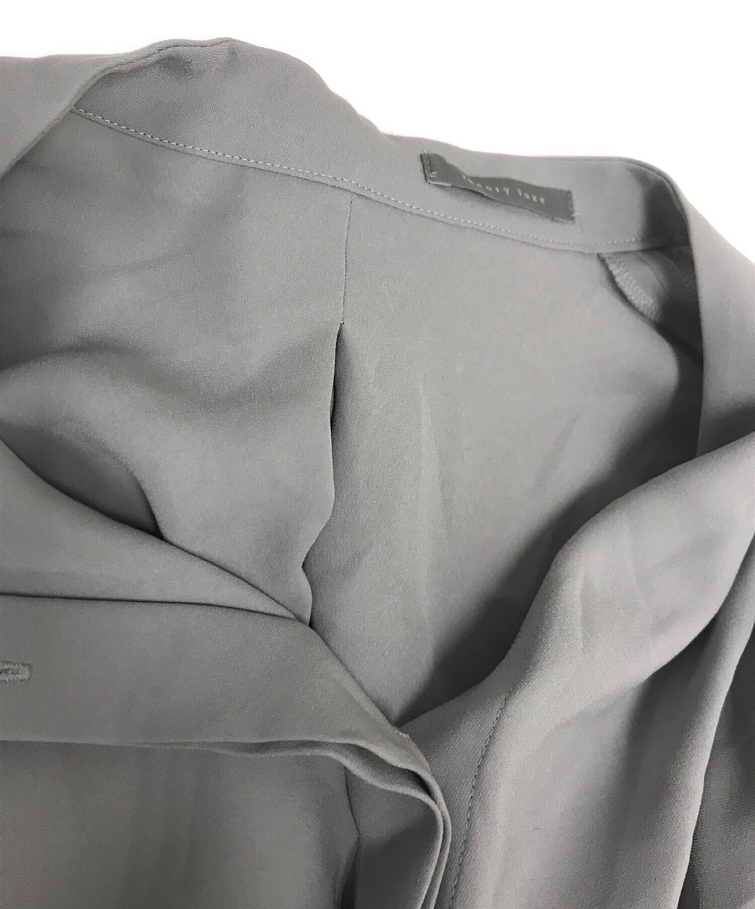 セオリーリュクス ボウタイ ブラウス 40 サイズグレー