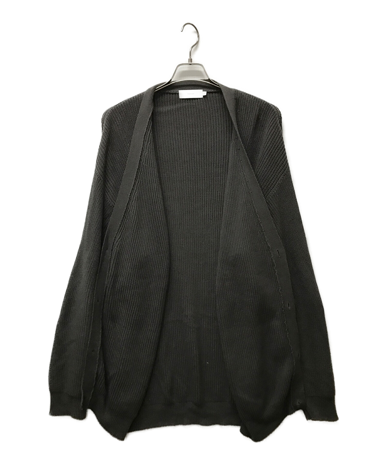 Graphpaper Suvin Loose Rib Cardigan