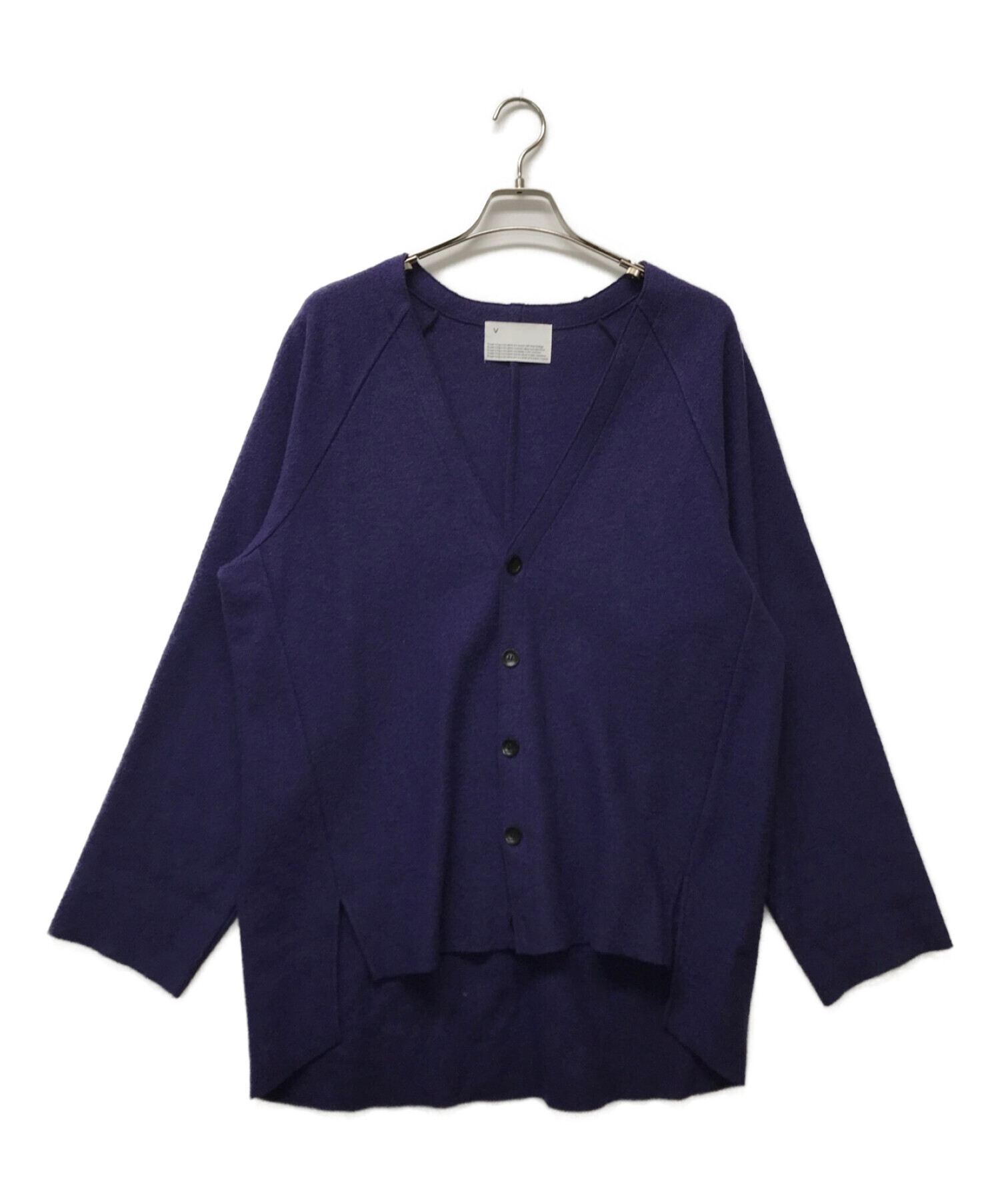 中古・古着通販】VOAAOV (ヴォアーブ) WOOL RING JERSEY Cardigan 