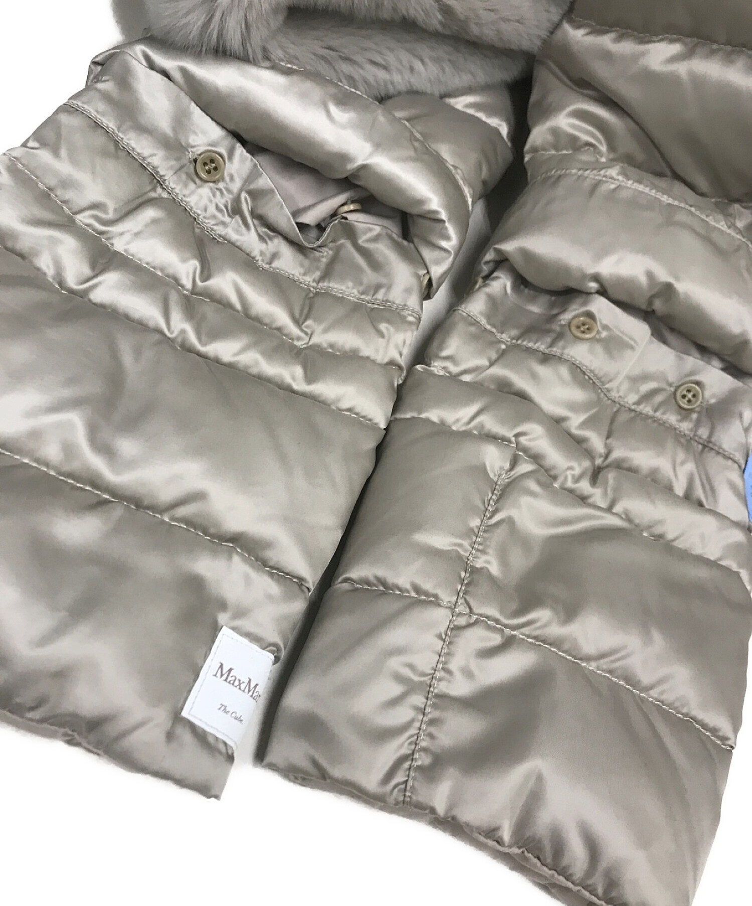 中古・古着通販】MaxMara (マックスマーラ) リバーシブルダウンコート
