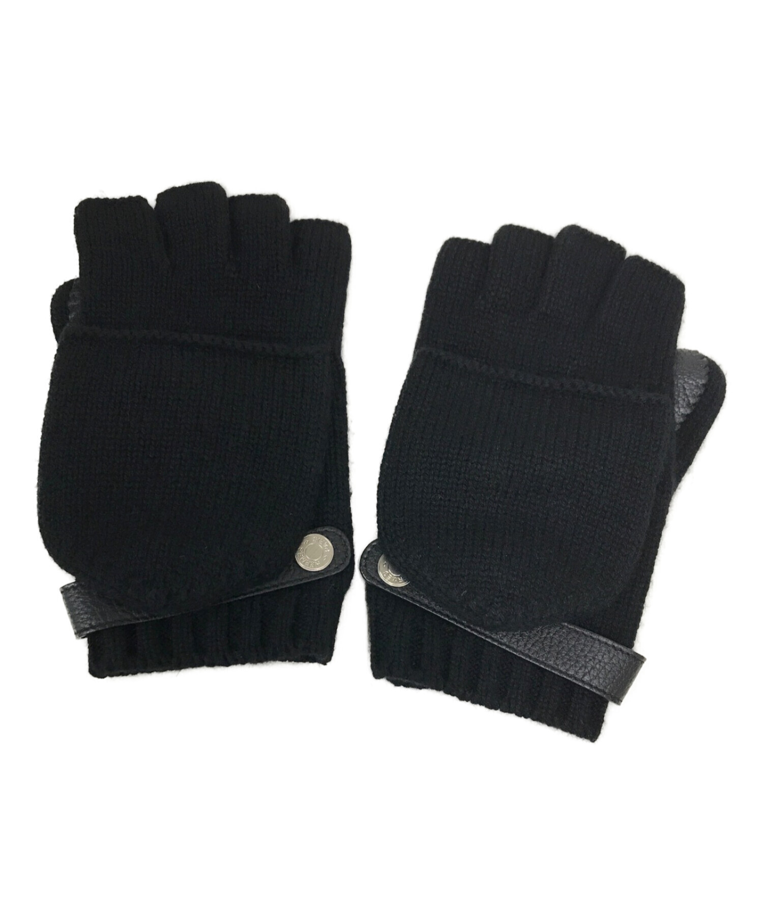 中古・古着通販】HERMES (エルメス) カシミアオープンフィンガー