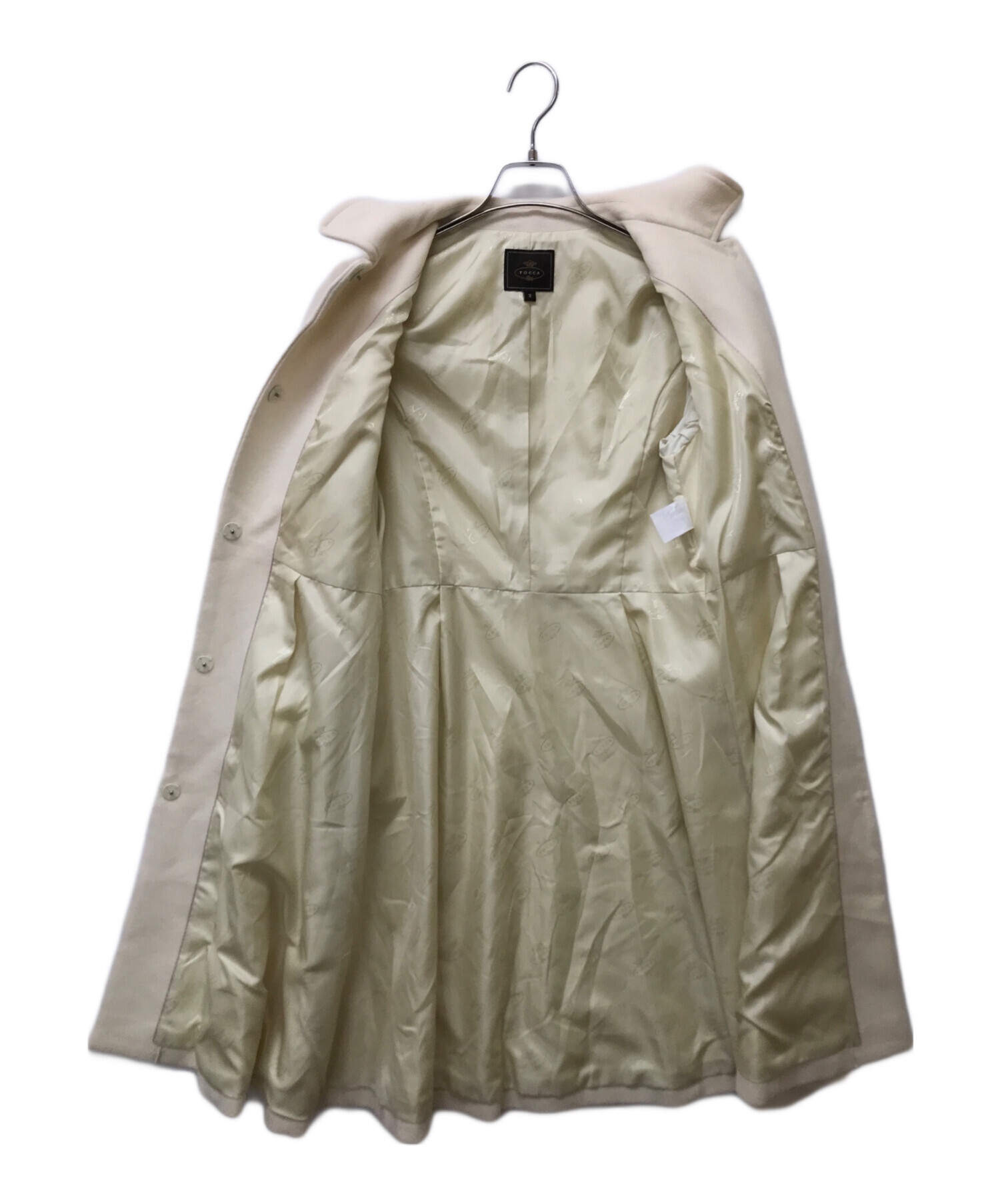 中古・古着通販】TOCCA (トッカ) ステンカラーコート ベージュ サイズ