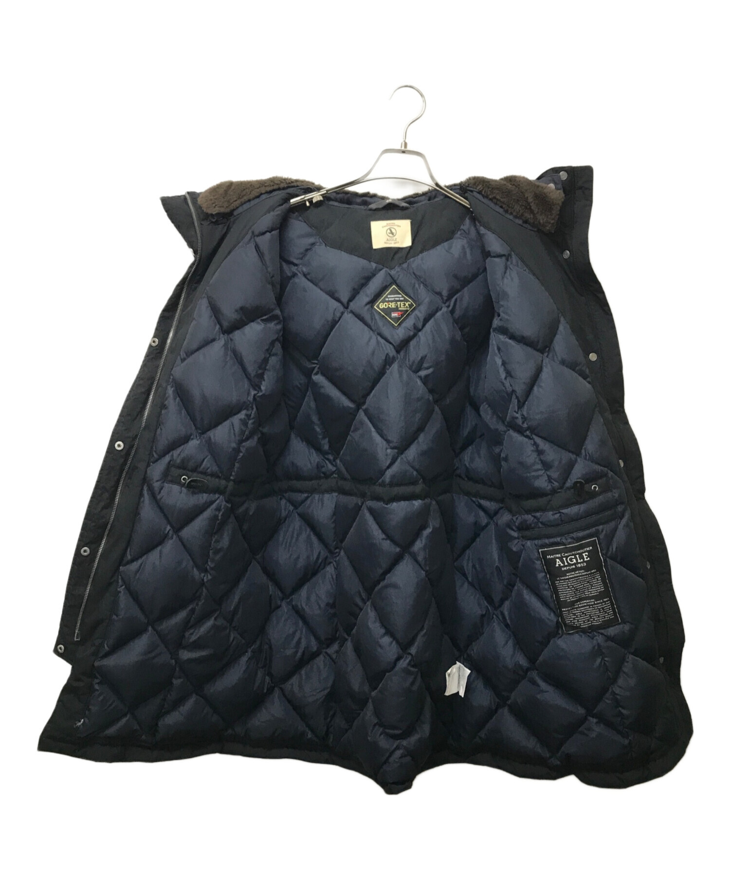 中古・古着通販】AIGLE (エーグル) ゴアテックスダウンコート 中古・古着通販】AIGLE (エーグル) ゴアテックスダウンコート