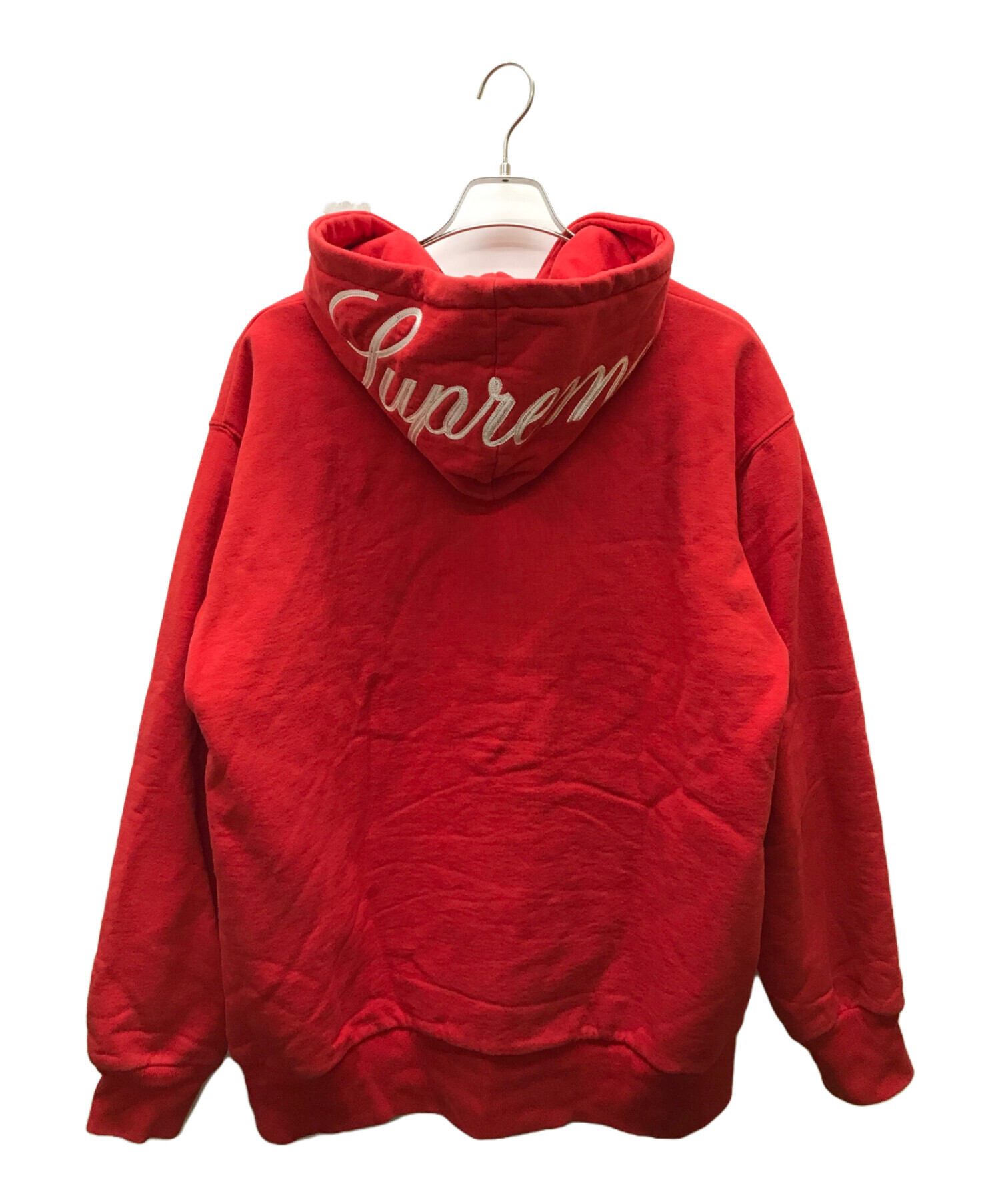 OLD SUPREME 裏サーマルジップアップパーカー 中古・古着通販】Supreme (シュプリーム) フードスクリプト裏地