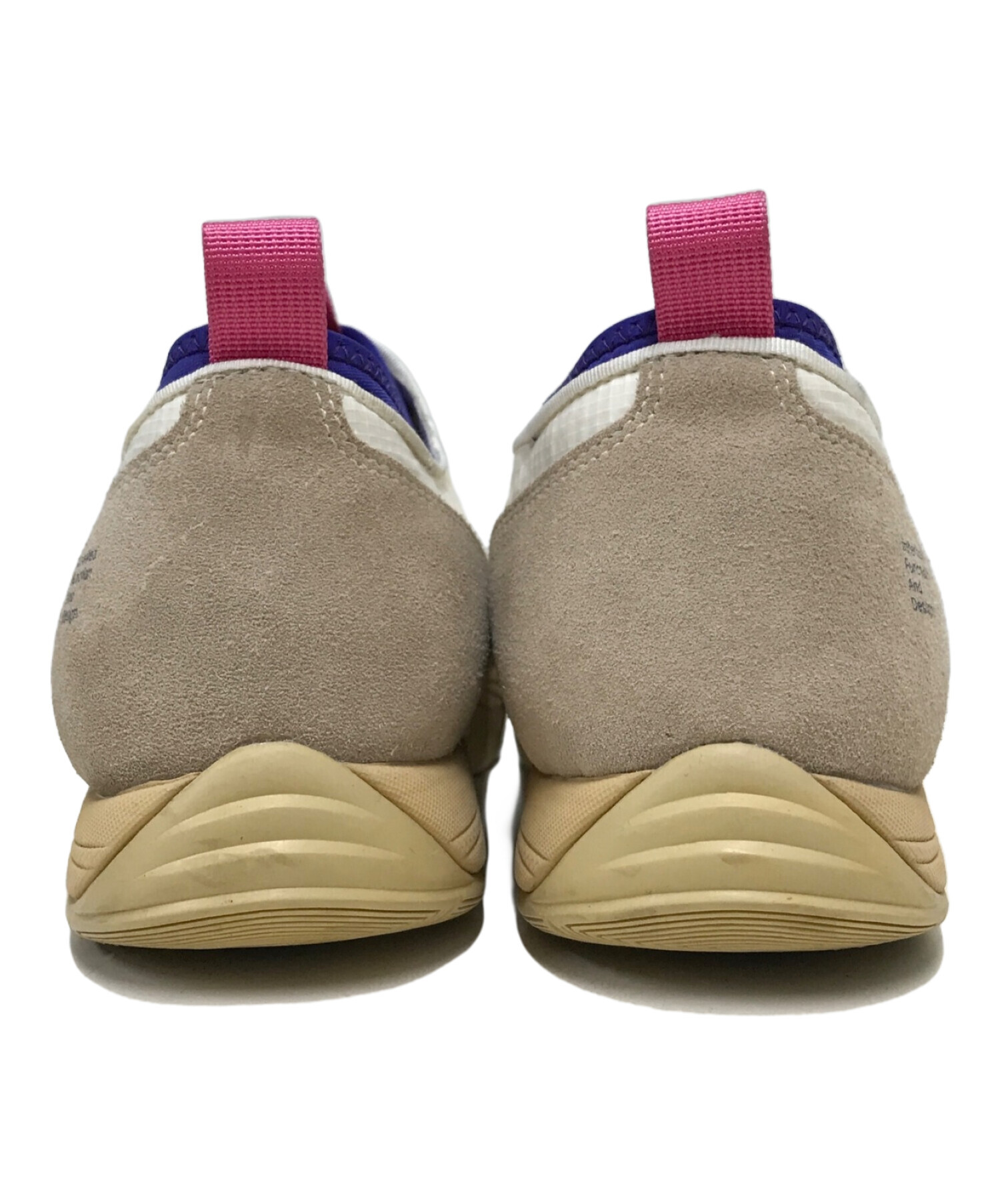 中古・古着通販】PG (ピージー) ジップスニーカー ベージュ サイズ:44 