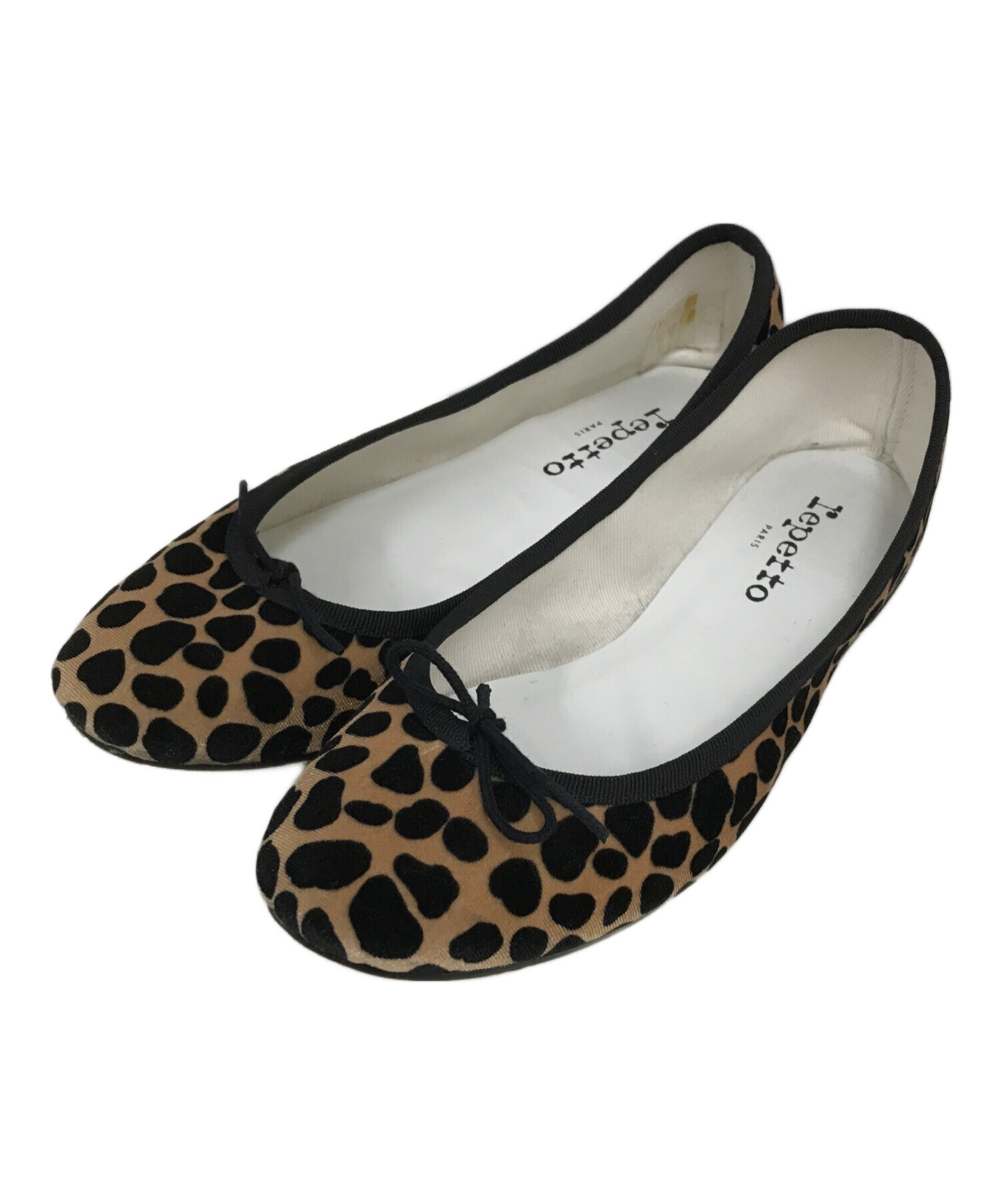 中古・古着通販】Repetto (レペット) レオパードバレエパンプス